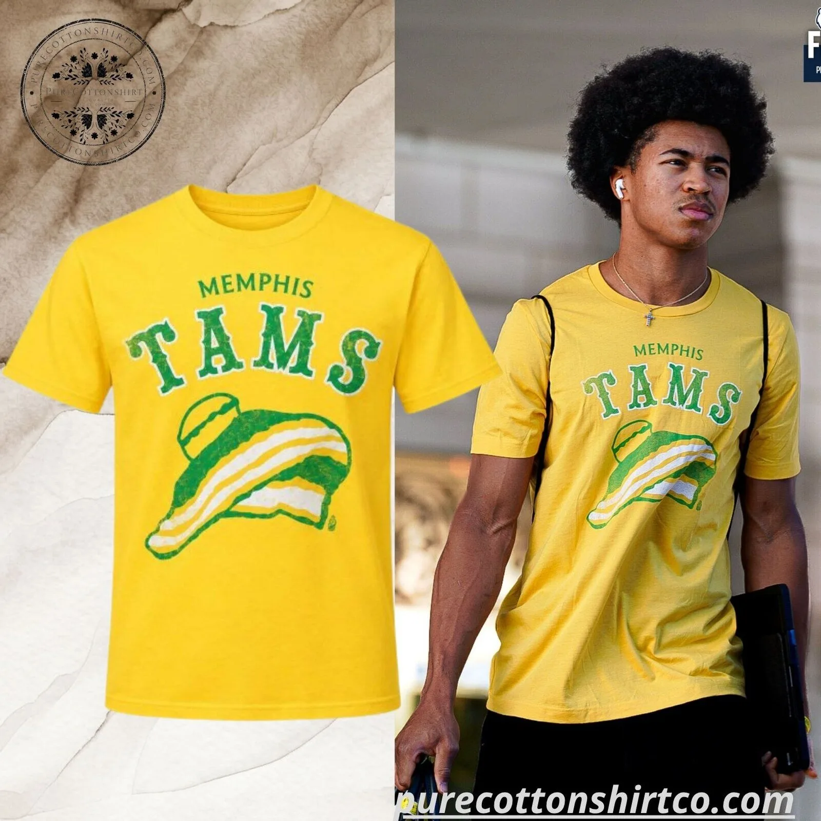 "Top 5 Must-Have 2026 Sports Apparel for WNBA Finals Fans" 5 Jaylen Wells Memphis Tams Shirt
