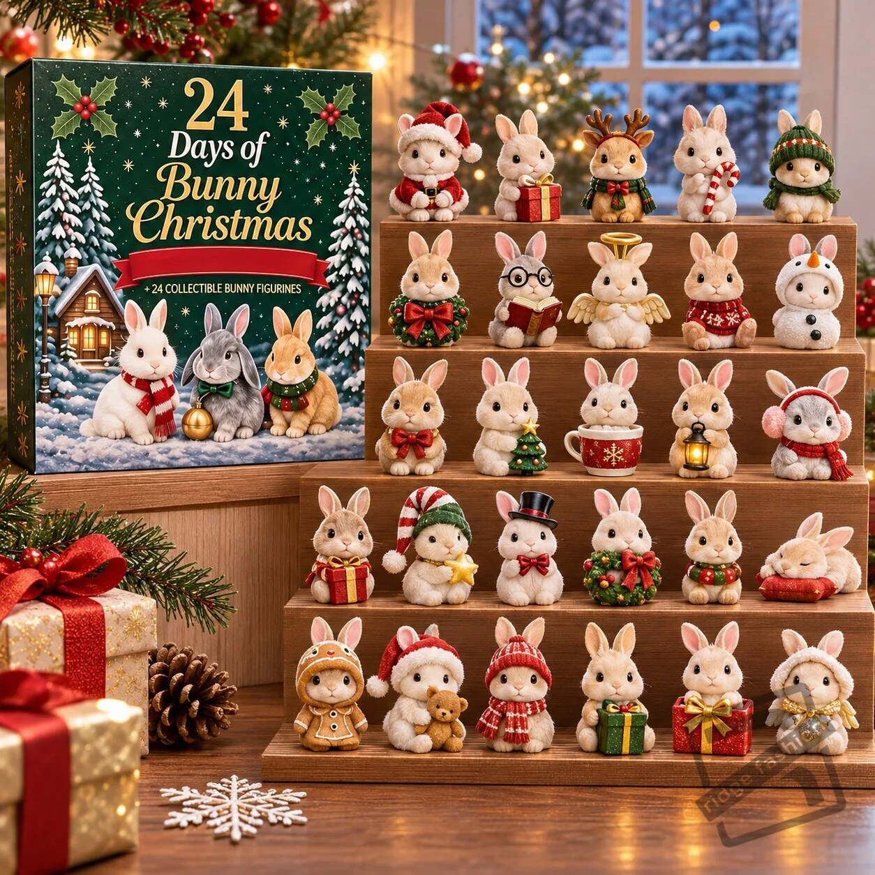 24 Days of Bunny Christmas Advent Calendar 2026
