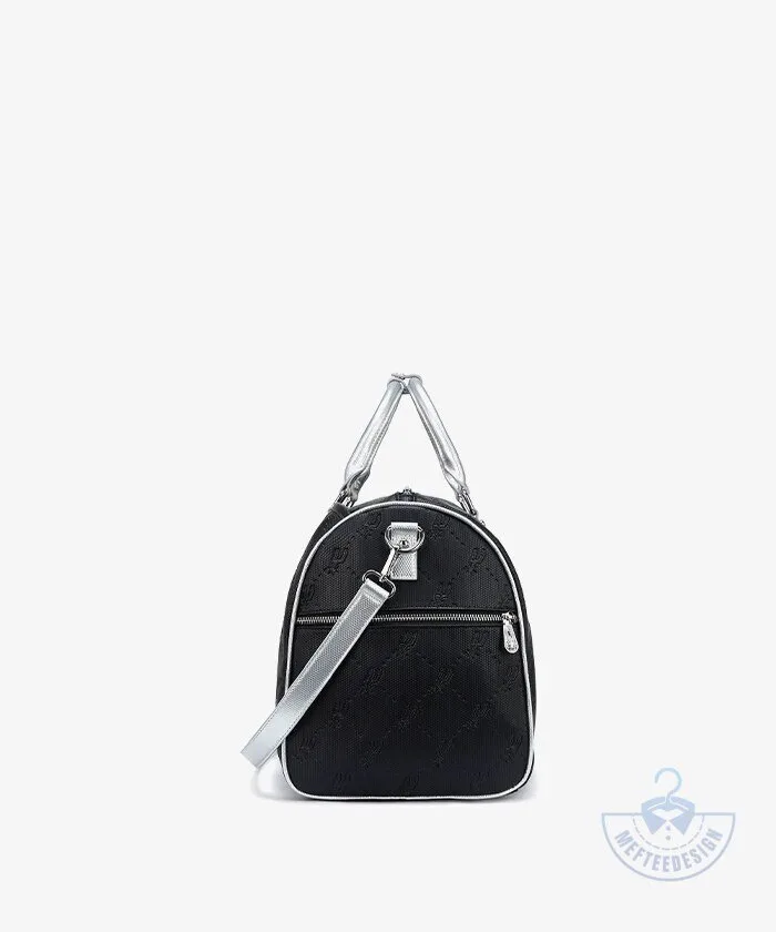 San Antonio Spurs NBA Basketball Team Logo Black Quilted Duffel Bag 16 San Antonio Spurs NBA Basketball Team Logo Black Quilted Duffel Bag