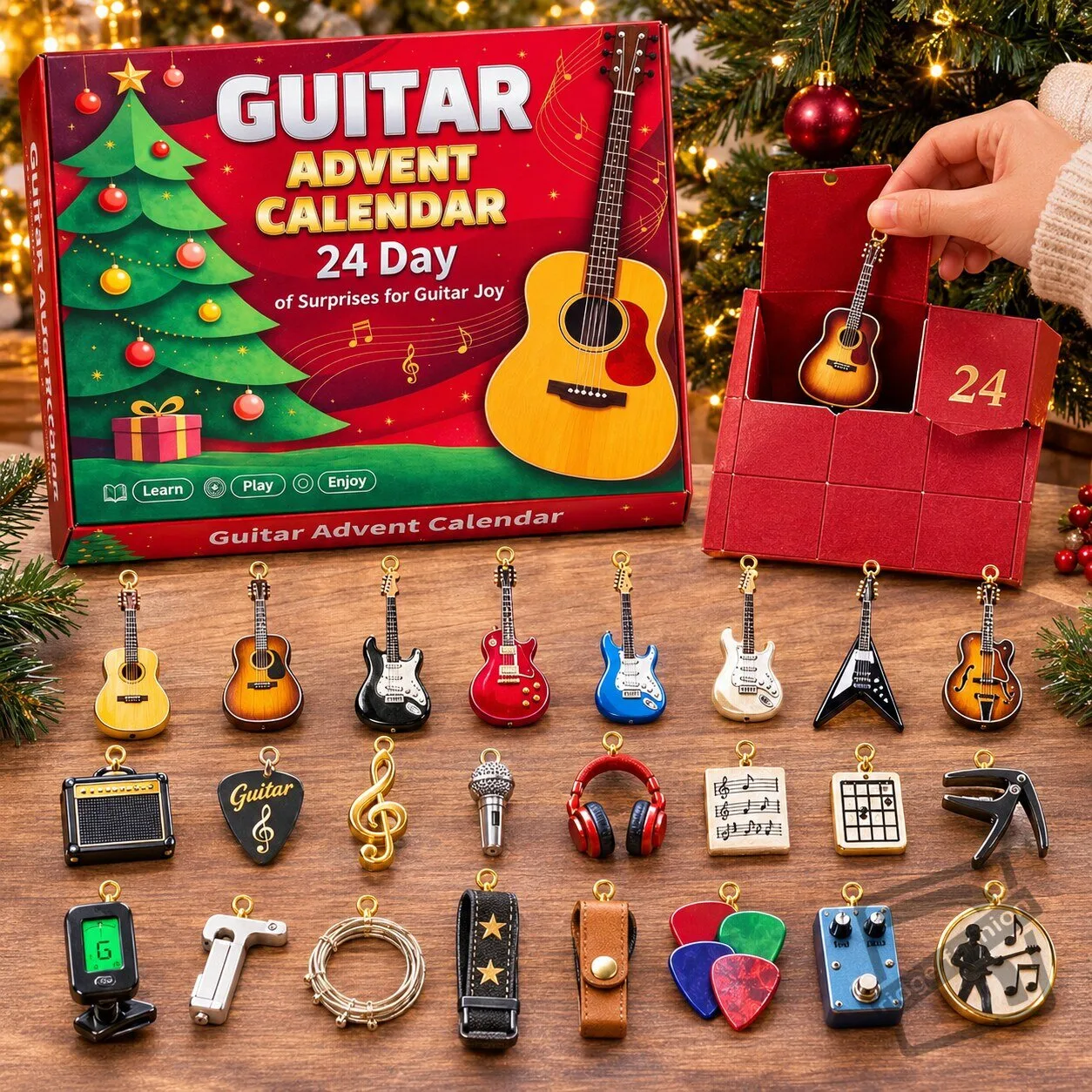 "Discover the Best 2026 Advent Calendars: Friends, Frieren, Guitar, Laxmas" 4 Guitar Advent Calendar 2026
