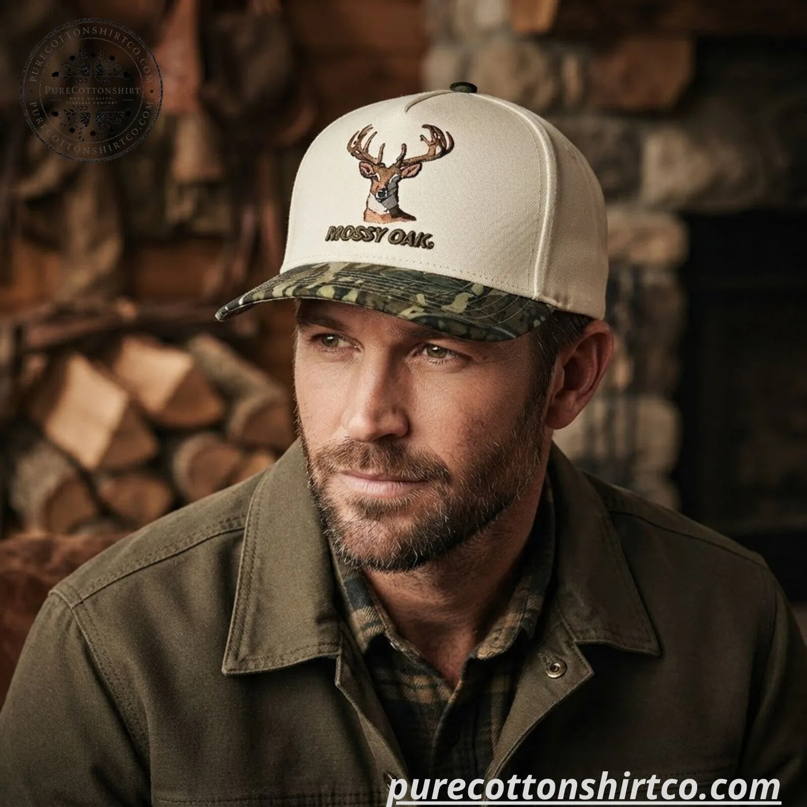 Kevin Kiermaier Center Stage Mossy Oak Buck A-Frame Treestand Camo Cap Hat 6 Kevin Kiermaier Center Stage Mossy Oak Buck A-Frame Treestand Camo Cap Hat