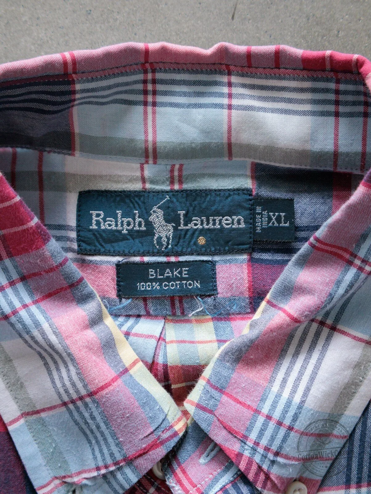 Vintage Ralph Lauren Pink Plaid Short Sleeve Button-Up Shirt 5 Vintage Ralph Lauren Pink Plaid Short Sleeve Button-Up Shirt