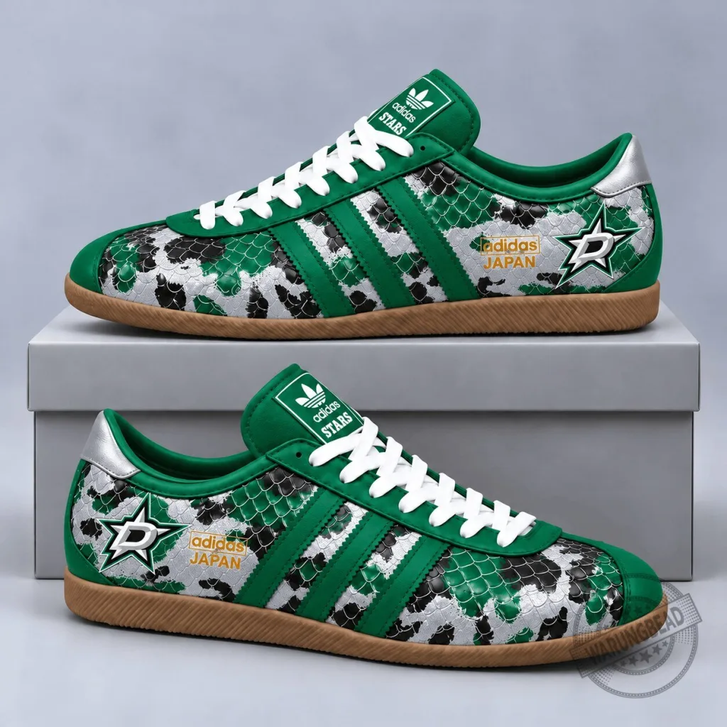Dallas Stars National Hockey League Ice Camo Pattern Low Top Sneakers 21 Dallas Stars National Hockey League Ice Camo Pattern Low Top Sneakers