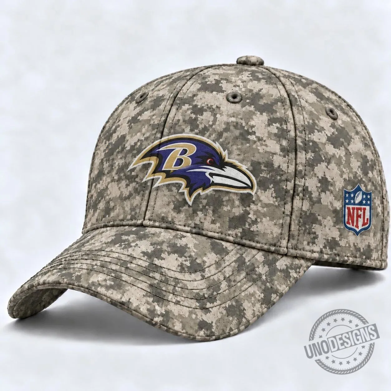 Baltimore Ravens Digital Camouflage NFL Logo Baseball Cap Hat 1 Baltimore Ravens Digital Camouflage NFL Logo Baseball Cap Hat