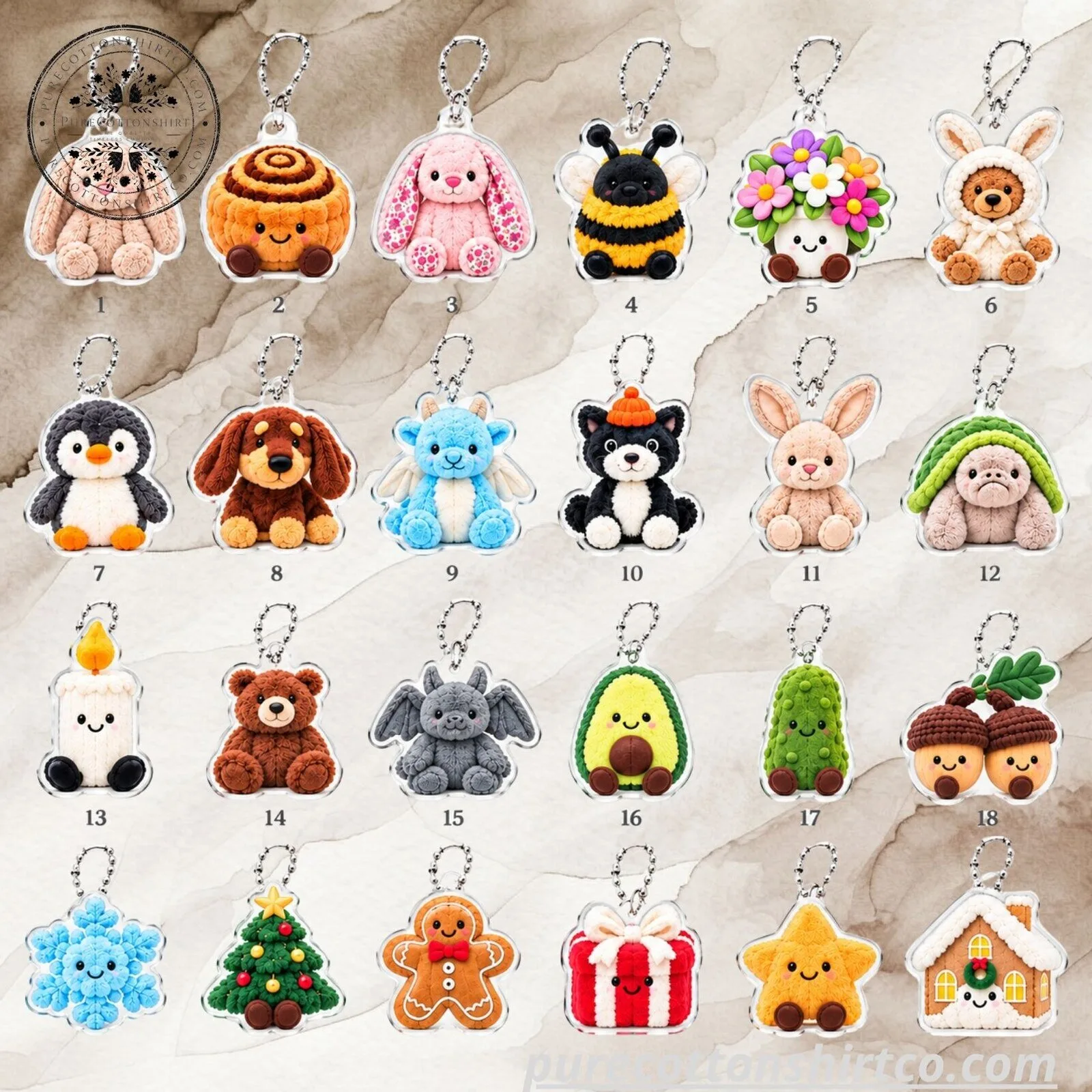 Jellycat Jelly Countdown Advent Calendar - 24 Days Ornament Blind Box Christmas Countdown Set 9 Jellycat Jelly Countdown Advent Calendar - 24 Days Ornament Blind Box Christmas Countdown Set