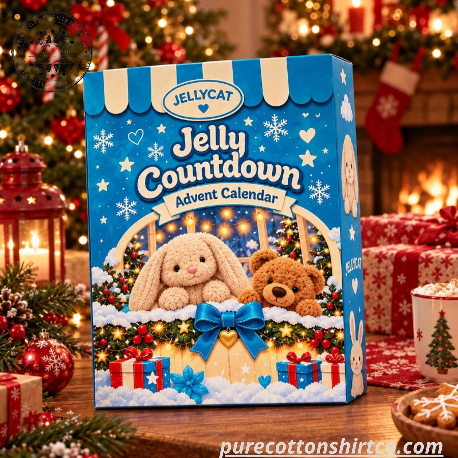 Jellycat Jelly Countdown Advent Calendar - 24 Days Ornament Blind Box Christmas Countdown Set 10 Jellycat Jelly Countdown Advent Calendar - 24 Days Ornament Blind Box Christmas Countdown Set