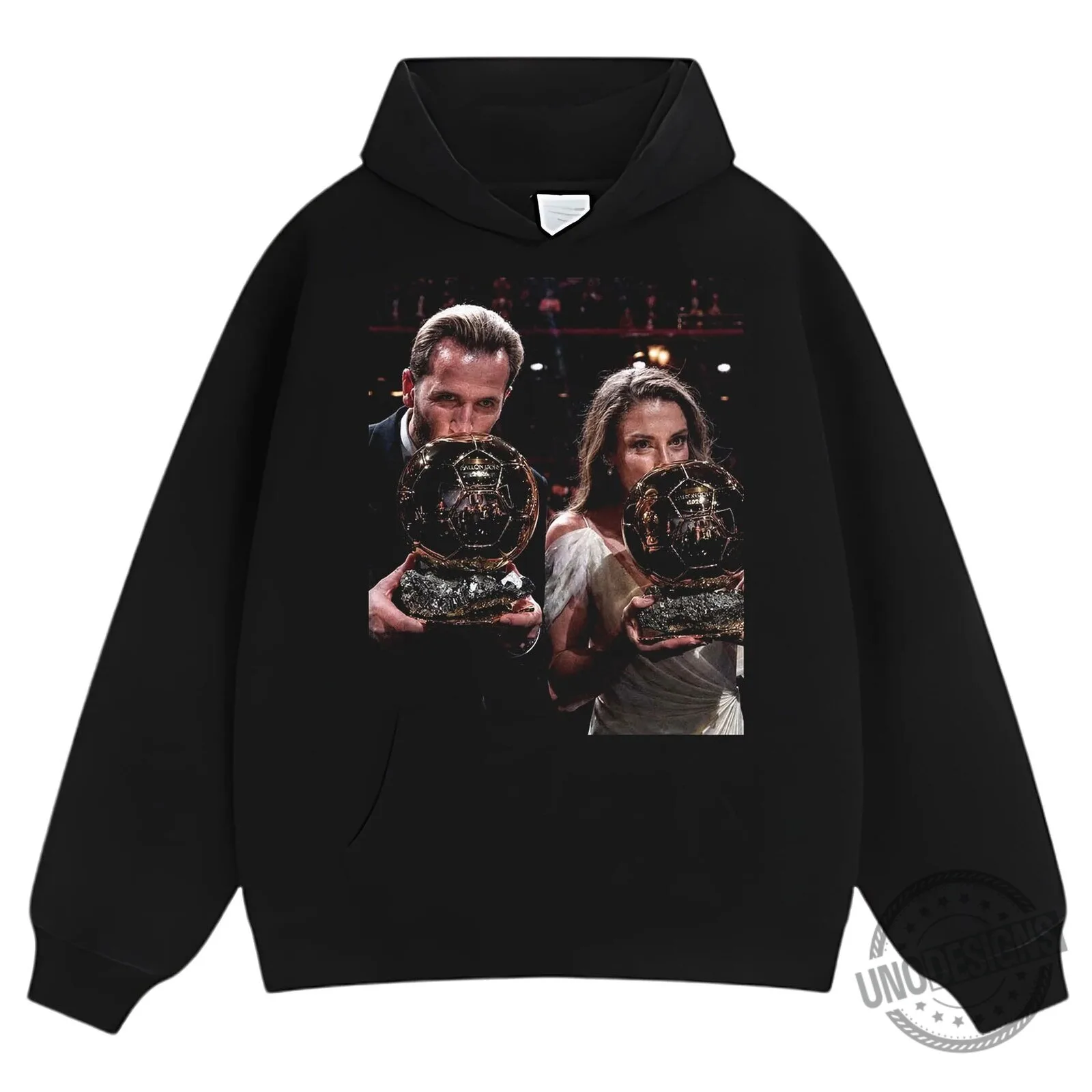 Alexia Putellas and Karim Benzema Ballon d'Or Winners T-Shirt 13 Alexia Putellas and Karim Benzema Ballon d