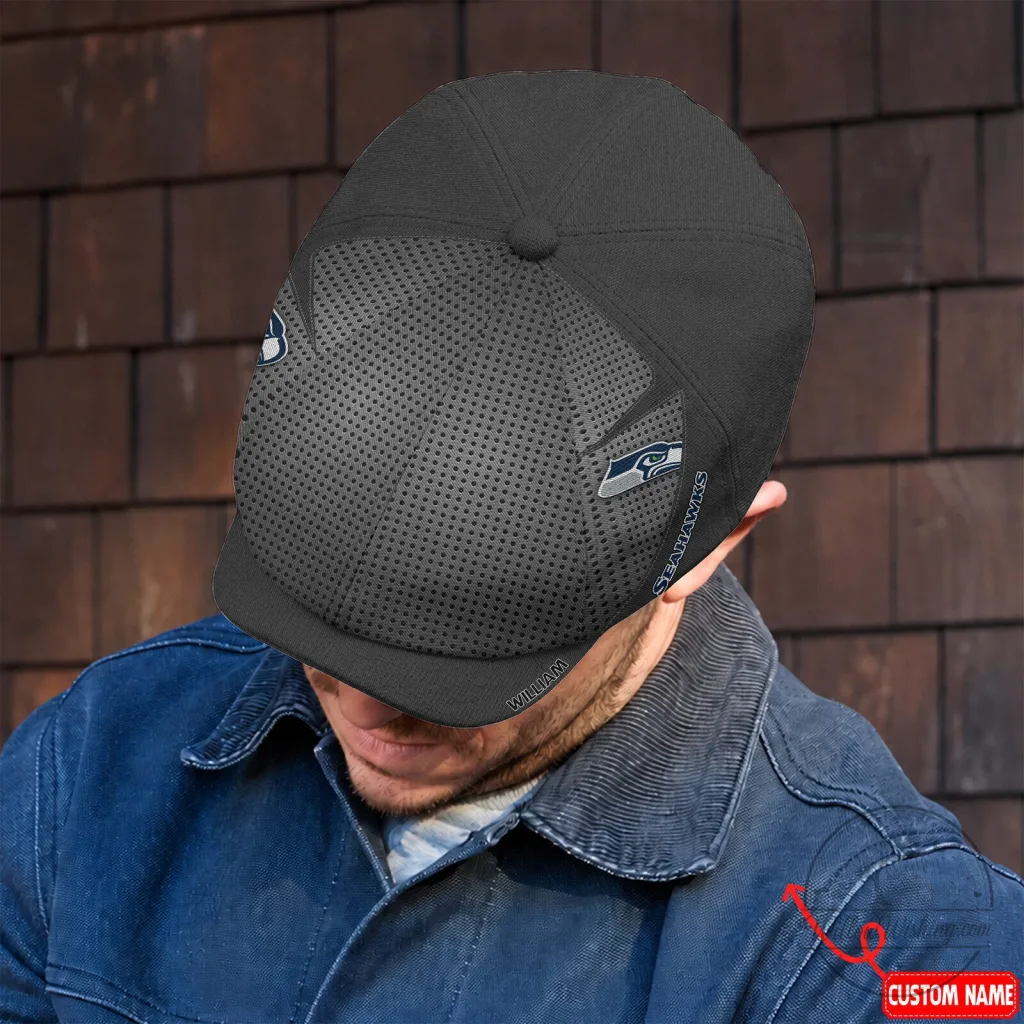 Seattle Seahawks NFL Custom Name Newsboy Cap for Football Fans Seattle Seahawks NFL Custom Name Newsboy Cap for Football Fans