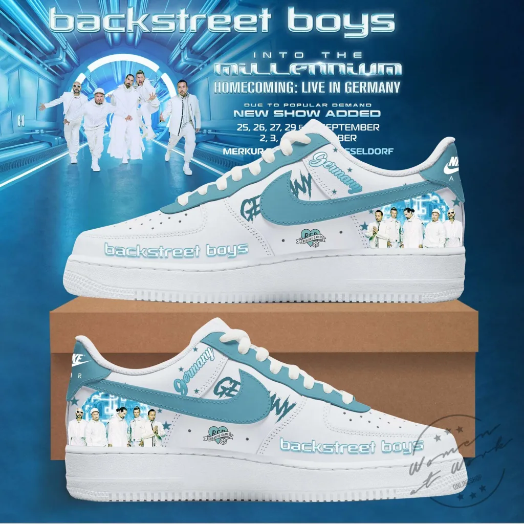 Backstreet Boys Into The Millennium Homecoming Live In Germany Sneakers Backstreet Boys Into The Millennium Homecoming Live In Germany Sneakers