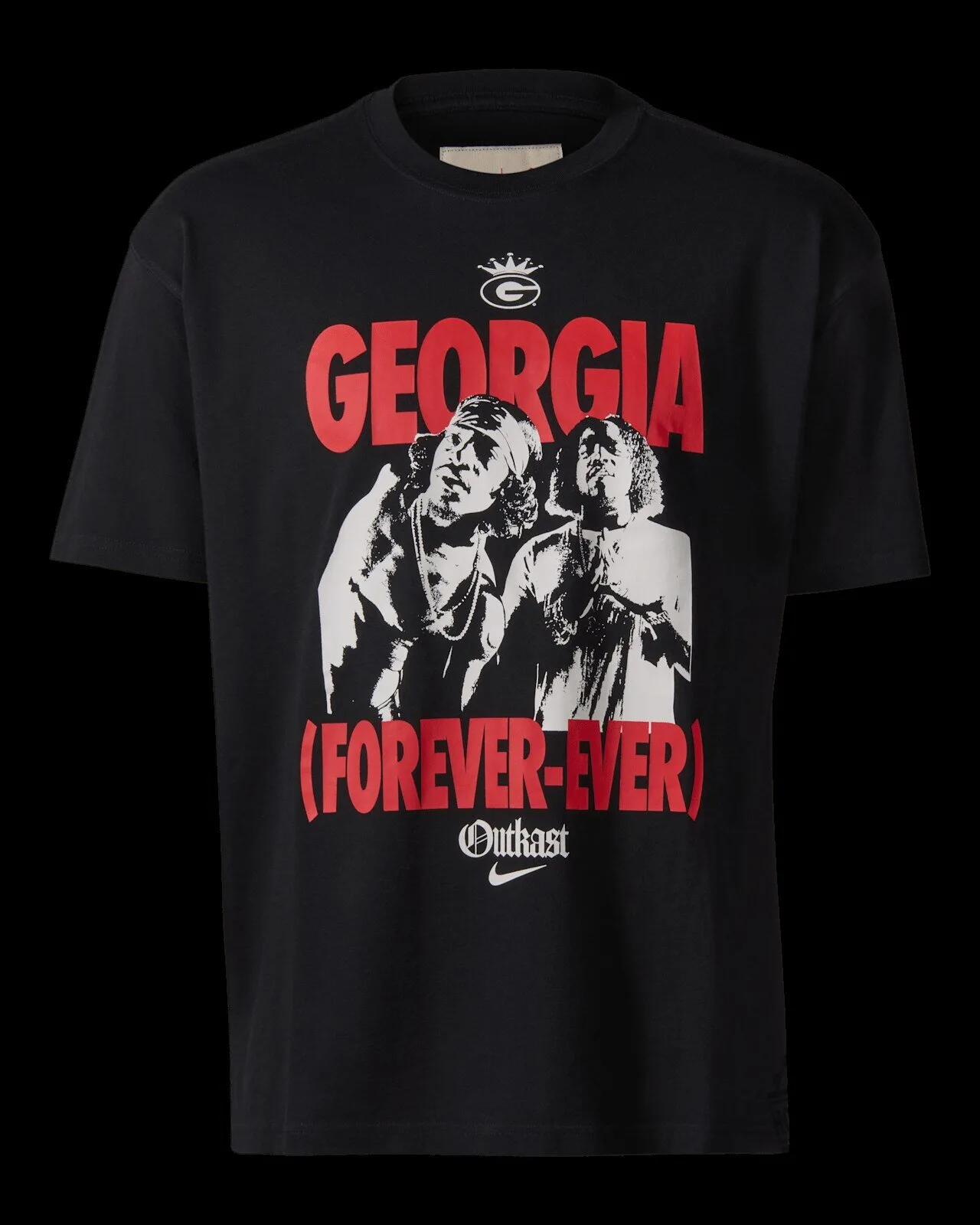 Georgia Forever Ever Outkast Hip Hop Music Fan Black Adult T-Shirt