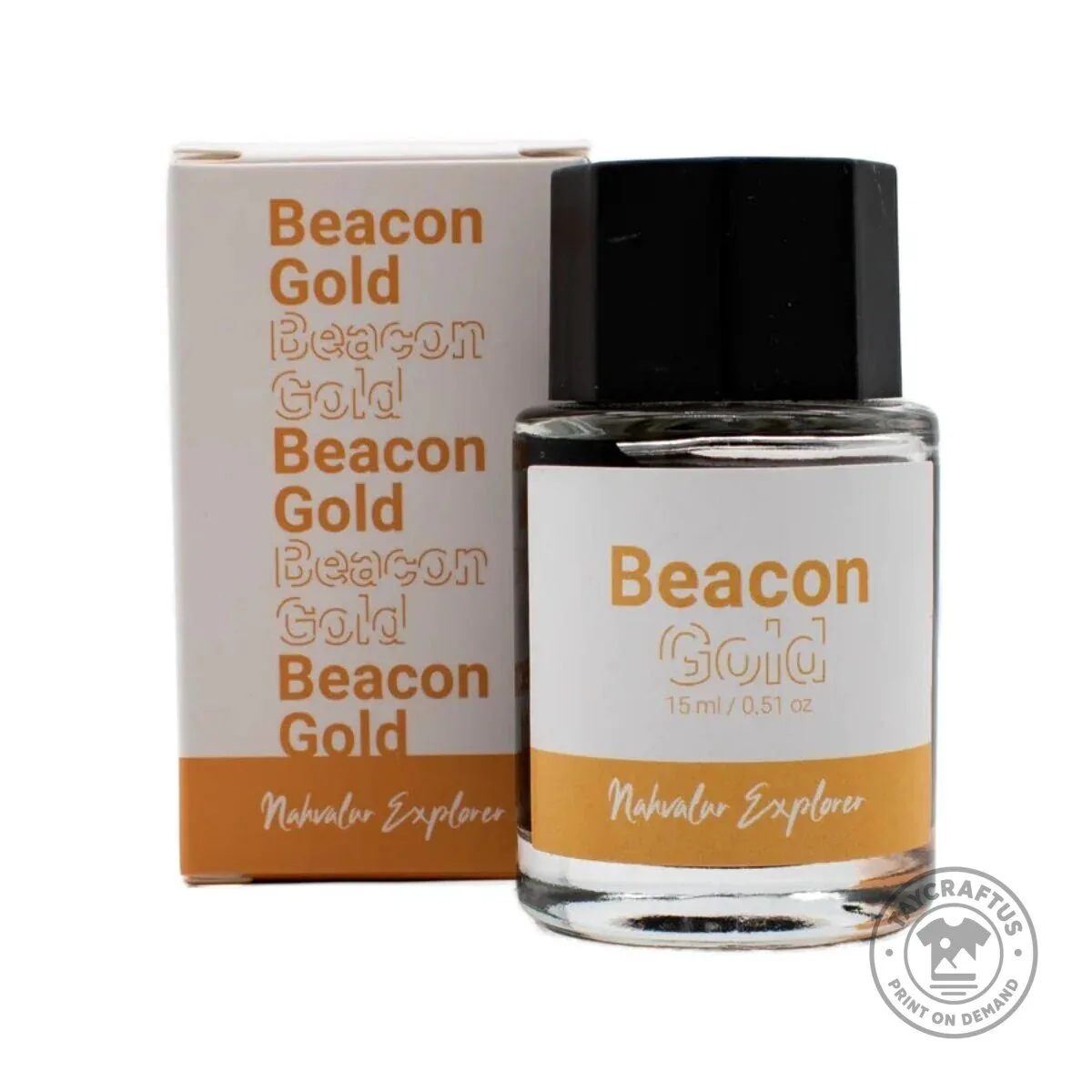 Nahvalur Explorer Beacon Gold Fountain Pen Ink Bottle 15ml 1 Nahvalur Explorer Beacon Gold Fountain Pen Ink Bottle 15ml