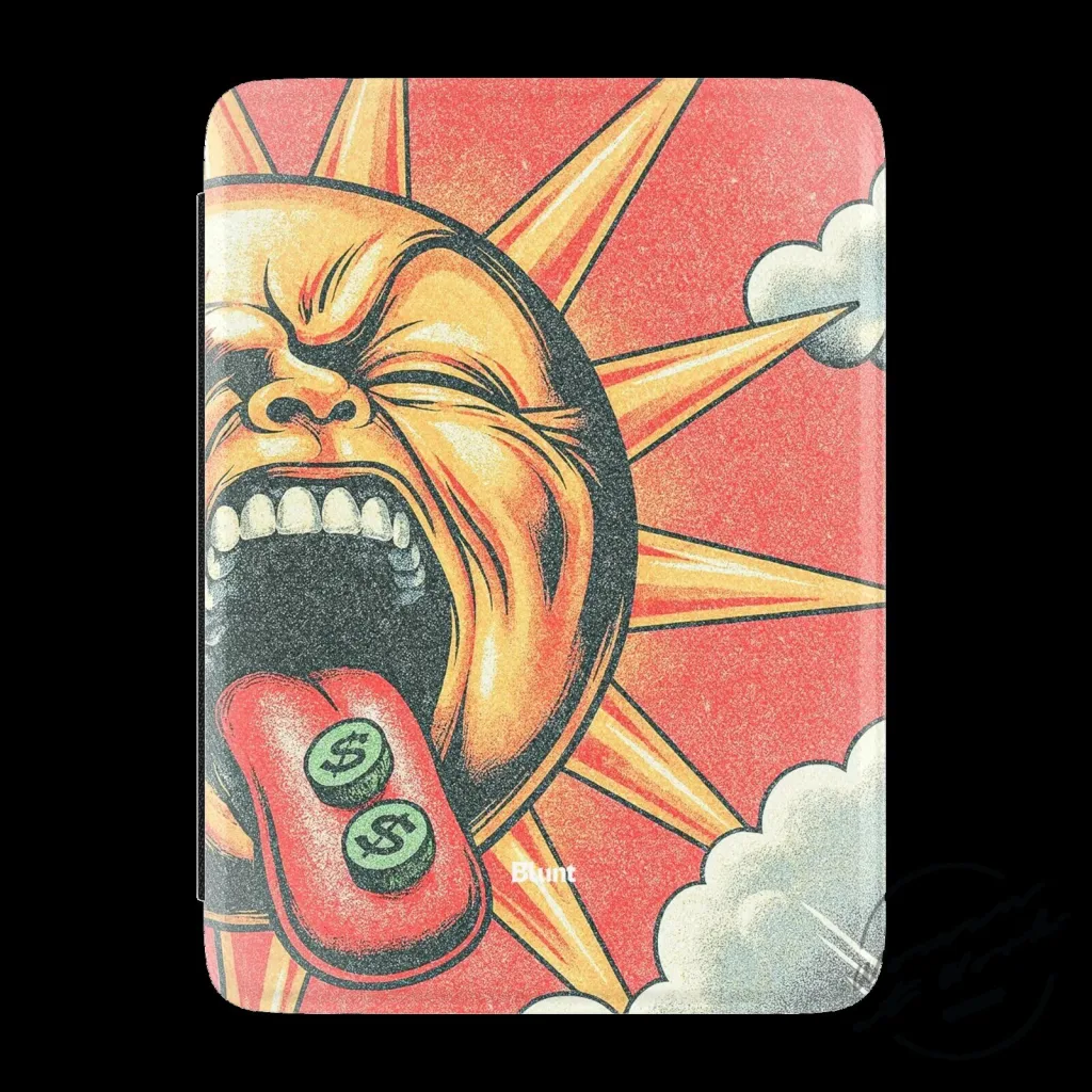 Angry Sun Money Tongue Kindle Paperwhite Case Angry Sun Money Tongue Kindle Paperwhite Case
