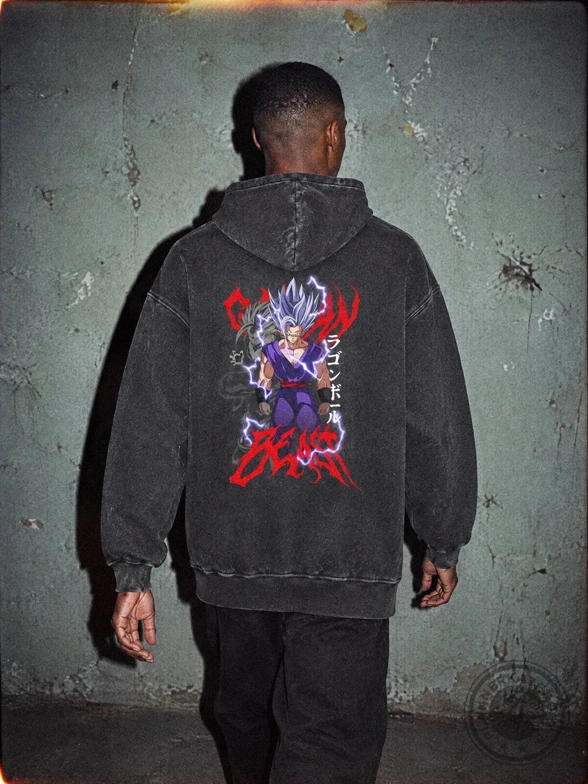 Dragon Ball Z Son Gohan Beast Mode Vintage Hoodie 1 Dragon Ball Z Son Gohan Beast Mode Vintage Hoodie
