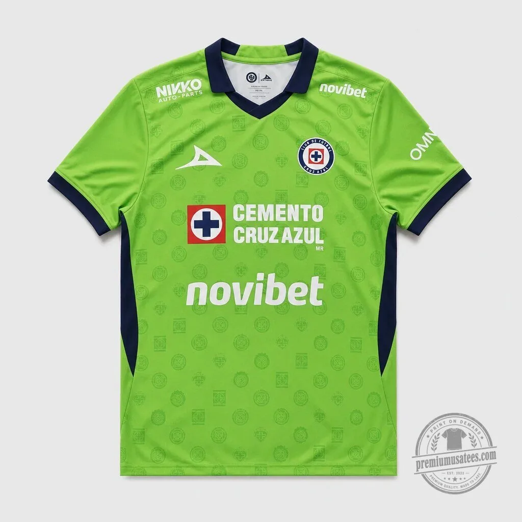 Cruz Azul Fan Jersey for Goalkeeper Soccer Football Club Supporters