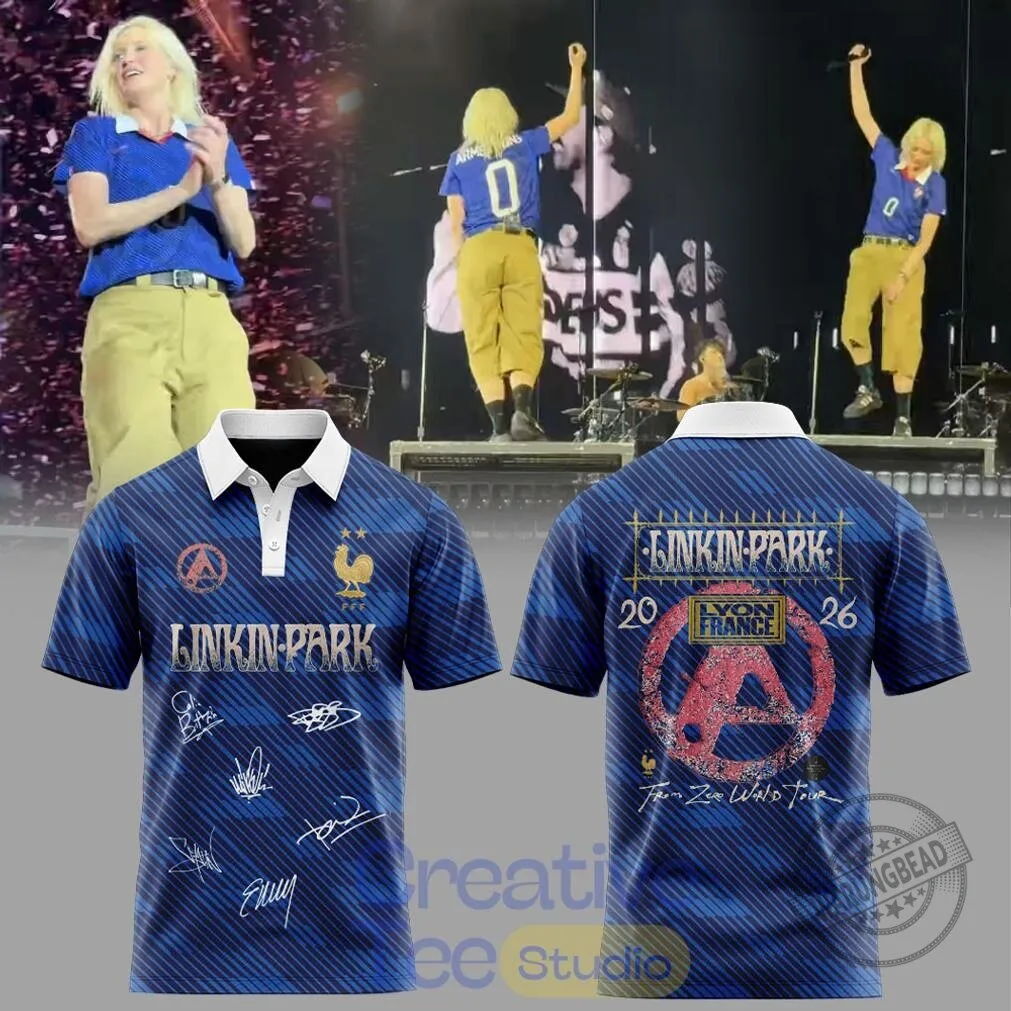 Linkin Park From Zero World Tour 2026 France Rugby Polo Shirt 4 Linkin Park From Zero World Tour 2026 France Rugby Polo Shirt