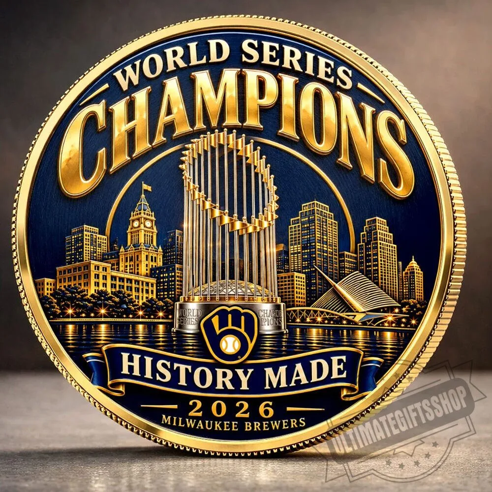 Milwaukee Brewers 2026 World Series Champions Commemorative Coin