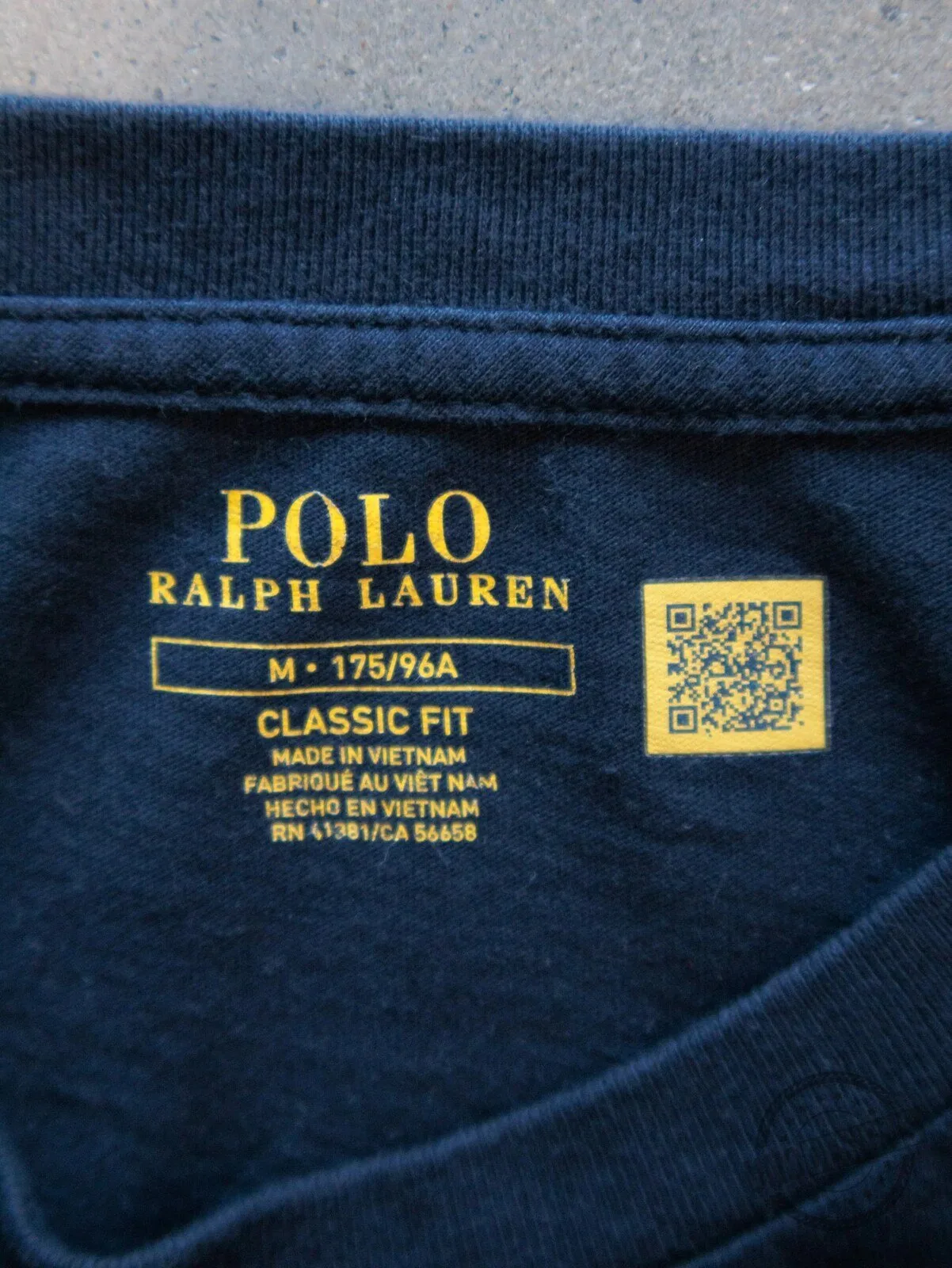 Ralph Lauren Polo Shirt Navy Blue Short Sleeve Cotton Crew Neck T-Shirt 5 Ralph Lauren Polo Shirt Navy Blue Short Sleeve Cotton Crew Neck T-Shirt