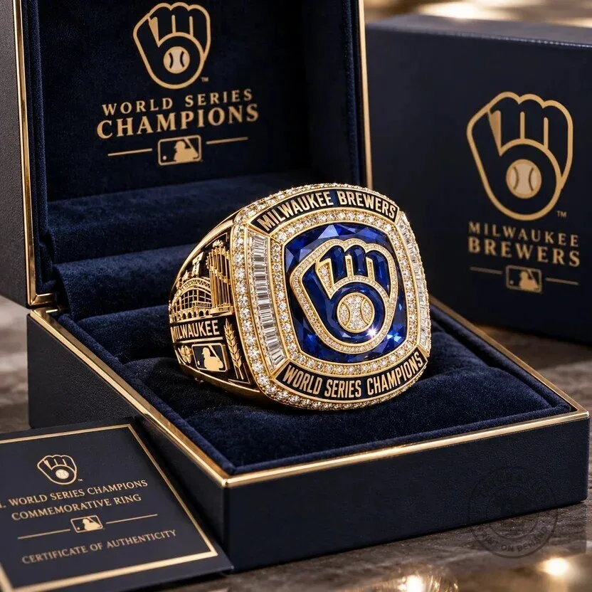 Milwaukee Brewers World Series Champions Commemorative Ring