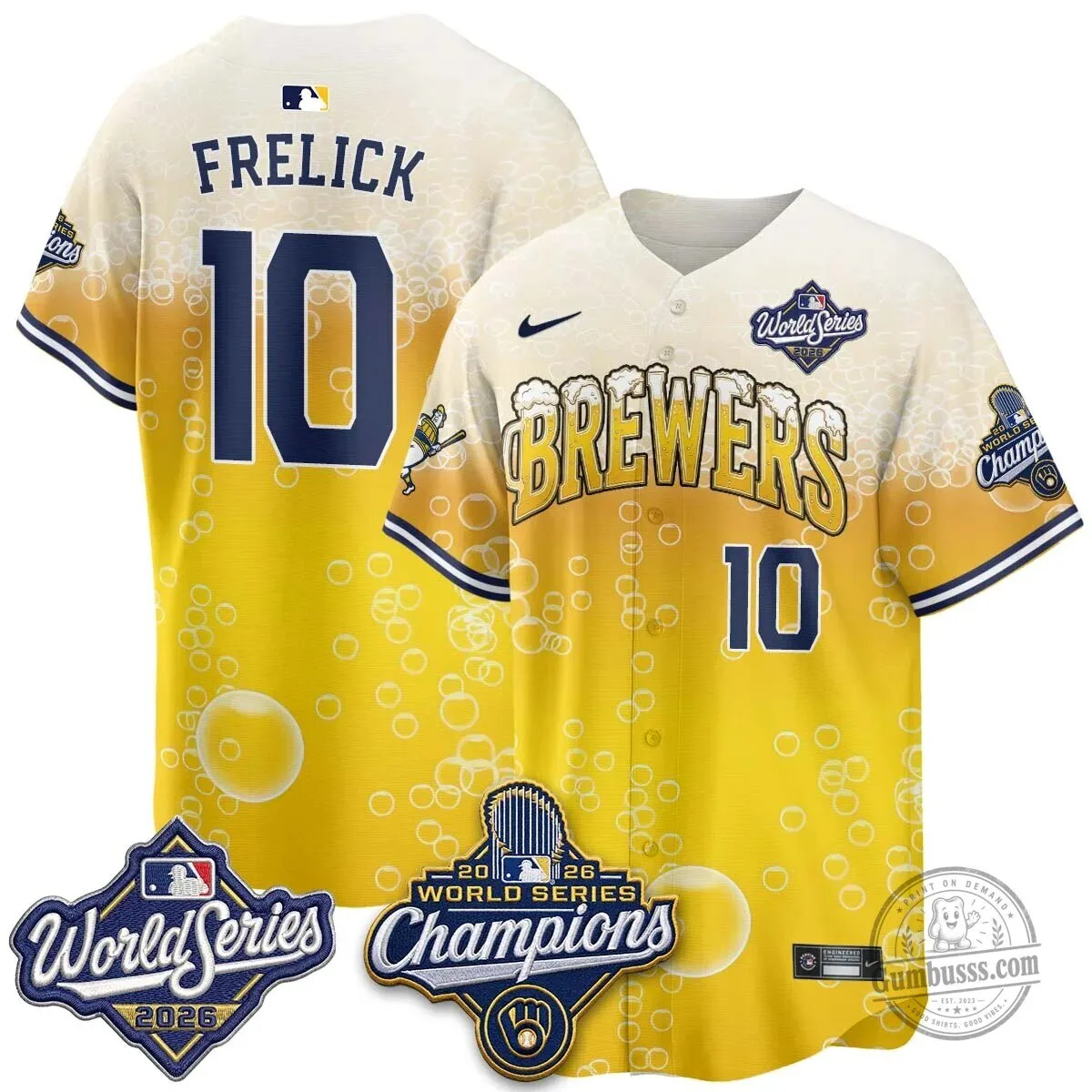 Milwaukee Brewers 2026 World Series Champions Beer Design Baseball Jersey 81 Milwaukee Brewers 2026 World Series Champions Beer Design Baseball Jersey
