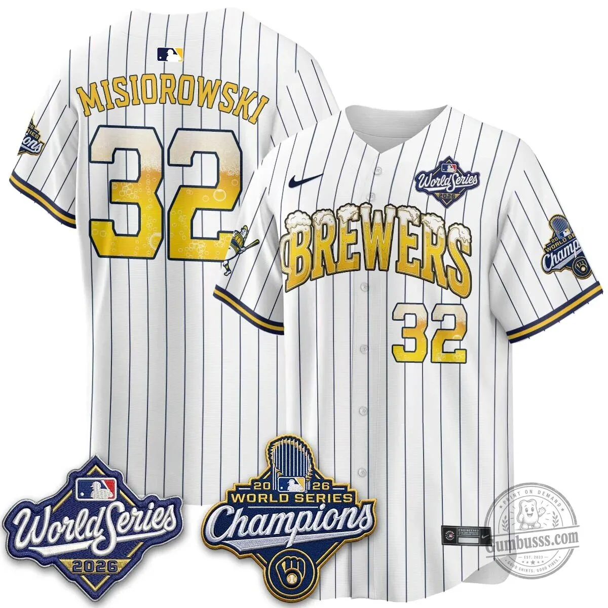 Milwaukee Brewers 2026 World Series Champions Beer Design Baseball Jersey 87 Milwaukee Brewers 2026 World Series Champions Beer Design Baseball Jersey