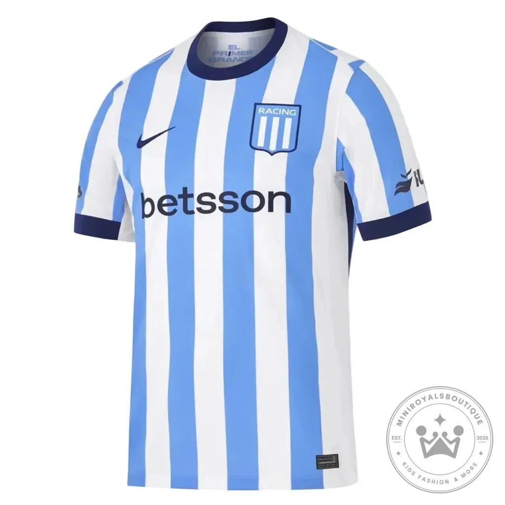 Racing Club de Avellaneda Home Soccer Jersey 2026-2027 6 Racing Club de Avellaneda Home Soccer Jersey 2026-2027