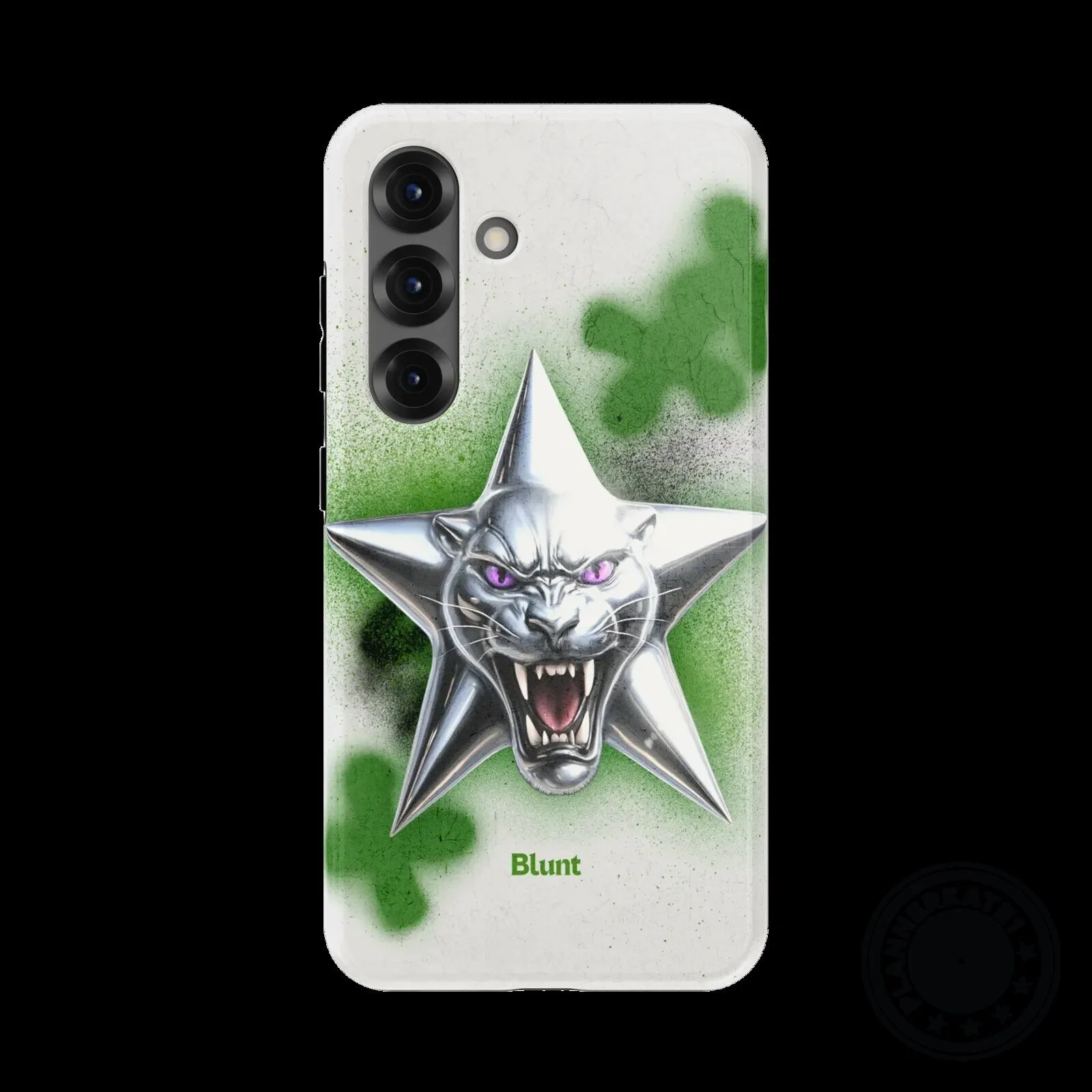 Blunt Metallic Star Panther Graphic Samsung Galaxy Phone Case