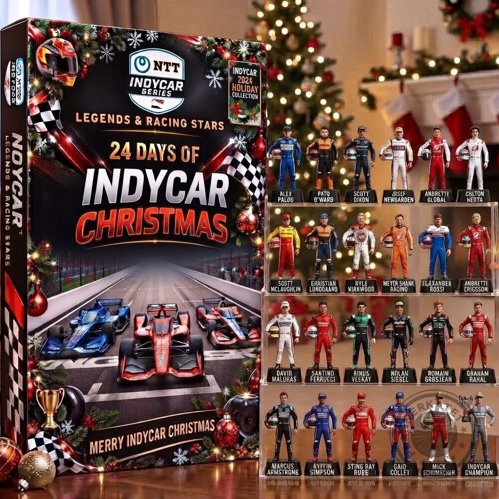 NTT IndyCar Series Legends and Racing Stars 24 Day Advent Calendar 2D 1 NTT IndyCar Series Legends and Racing Stars 24 Day Advent Calendar 2D
