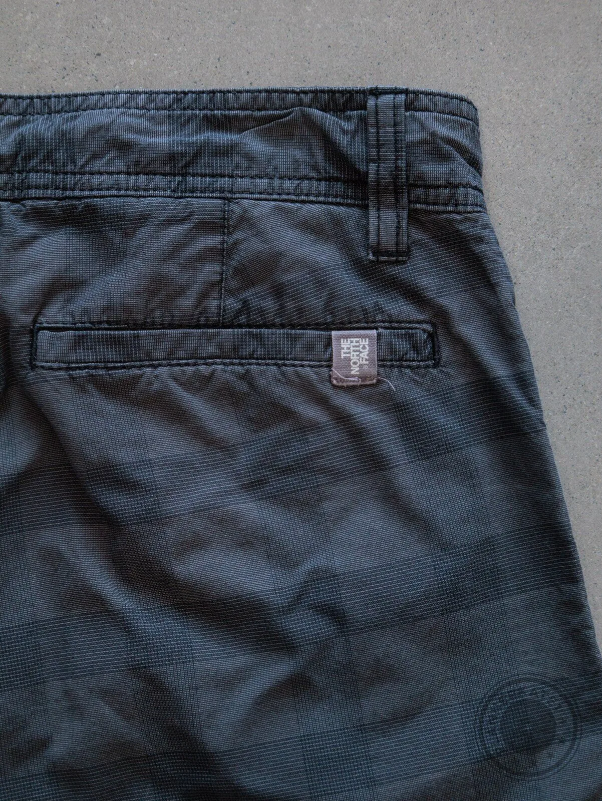 Men's Vintage Black Plaid Casual Cotton Blend Shorts with Pockets 9 Men