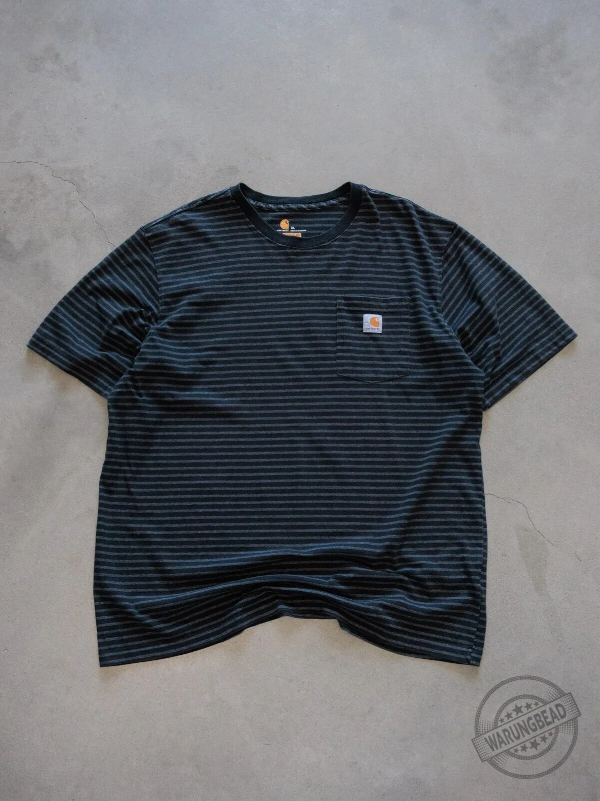 Vintage Carhartt Striped Pocket T-Shirt 3 Vintage Carhartt Striped Pocket T-Shirt