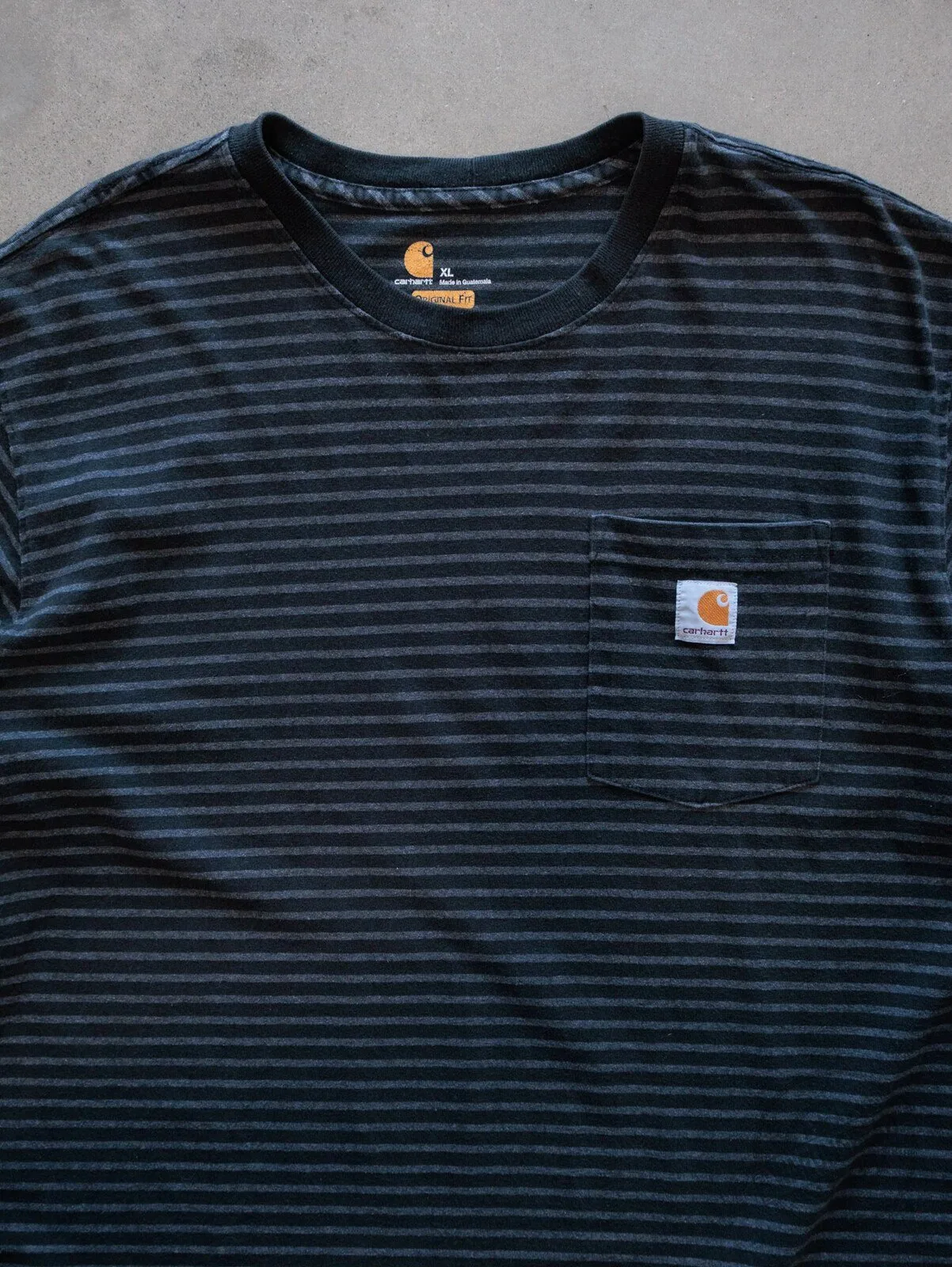 Vintage Carhartt Striped Pocket T-Shirt 4 Vintage Carhartt Striped Pocket T-Shirt