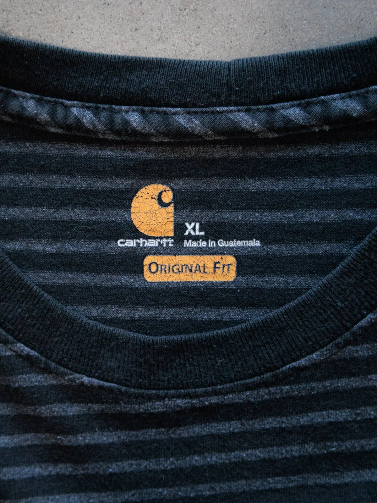 Vintage Carhartt Striped Pocket T-Shirt 5 Vintage Carhartt Striped Pocket T-Shirt