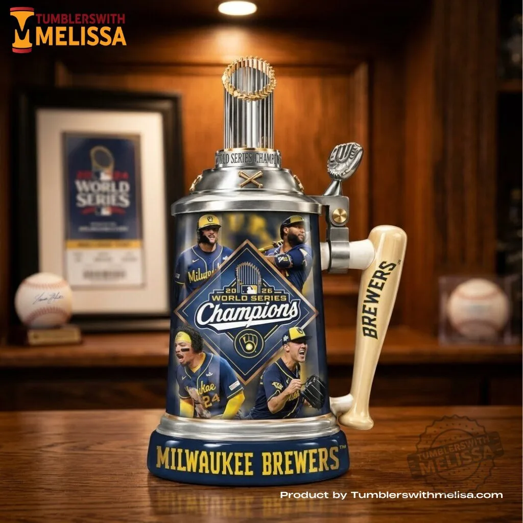 Milwaukee Brewers 2026 World Series Commemorative Stein 4 Milwaukee Brewers 2026 World Series Commemorative Stein premium quality collectible or lifestyle product for everyday use