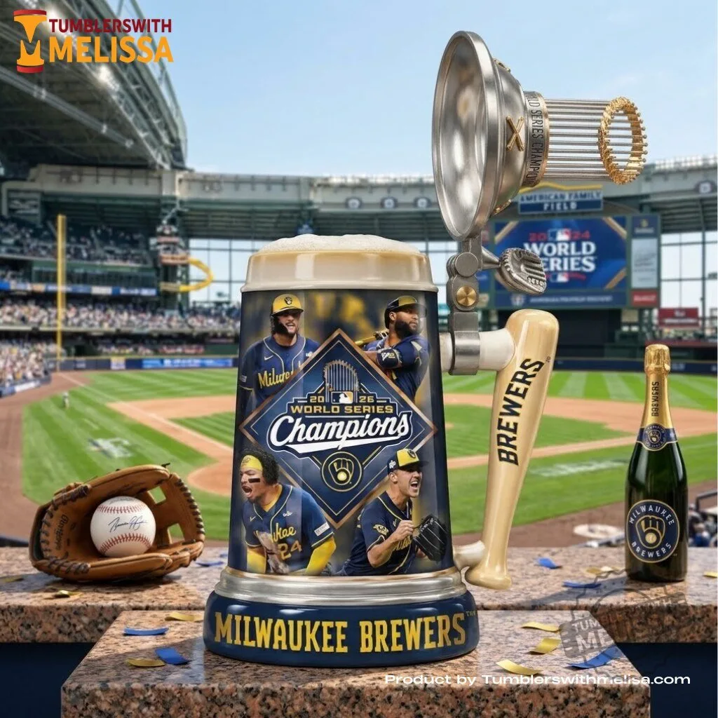 Milwaukee Brewers 2026 World Series Commemorative Stein 6 Milwaukee Brewers 2026 World Series Commemorative Stein premium quality collectible or lifestyle product for everyday use