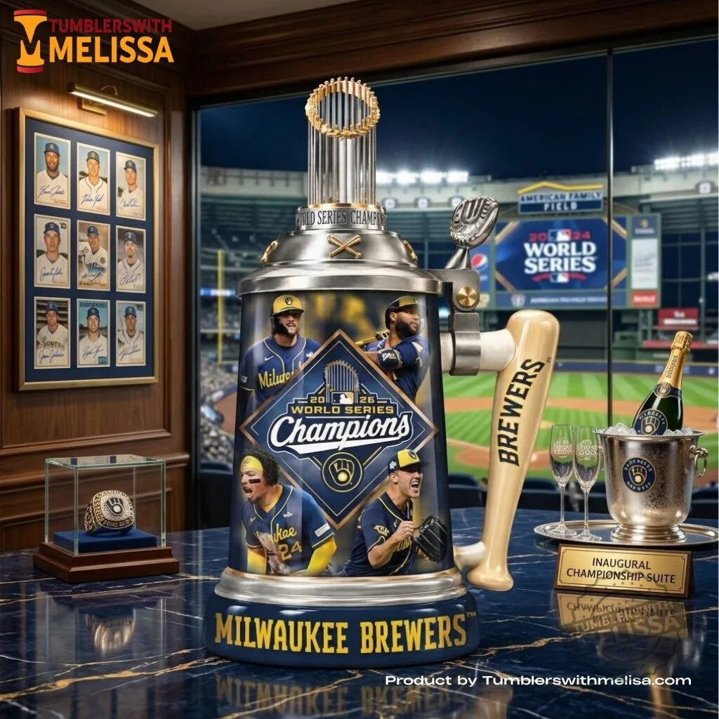 Milwaukee Brewers 2026 World Series Commemorative Stein 7 Milwaukee Brewers 2026 World Series Commemorative Stein premium quality collectible or lifestyle product for everyday use