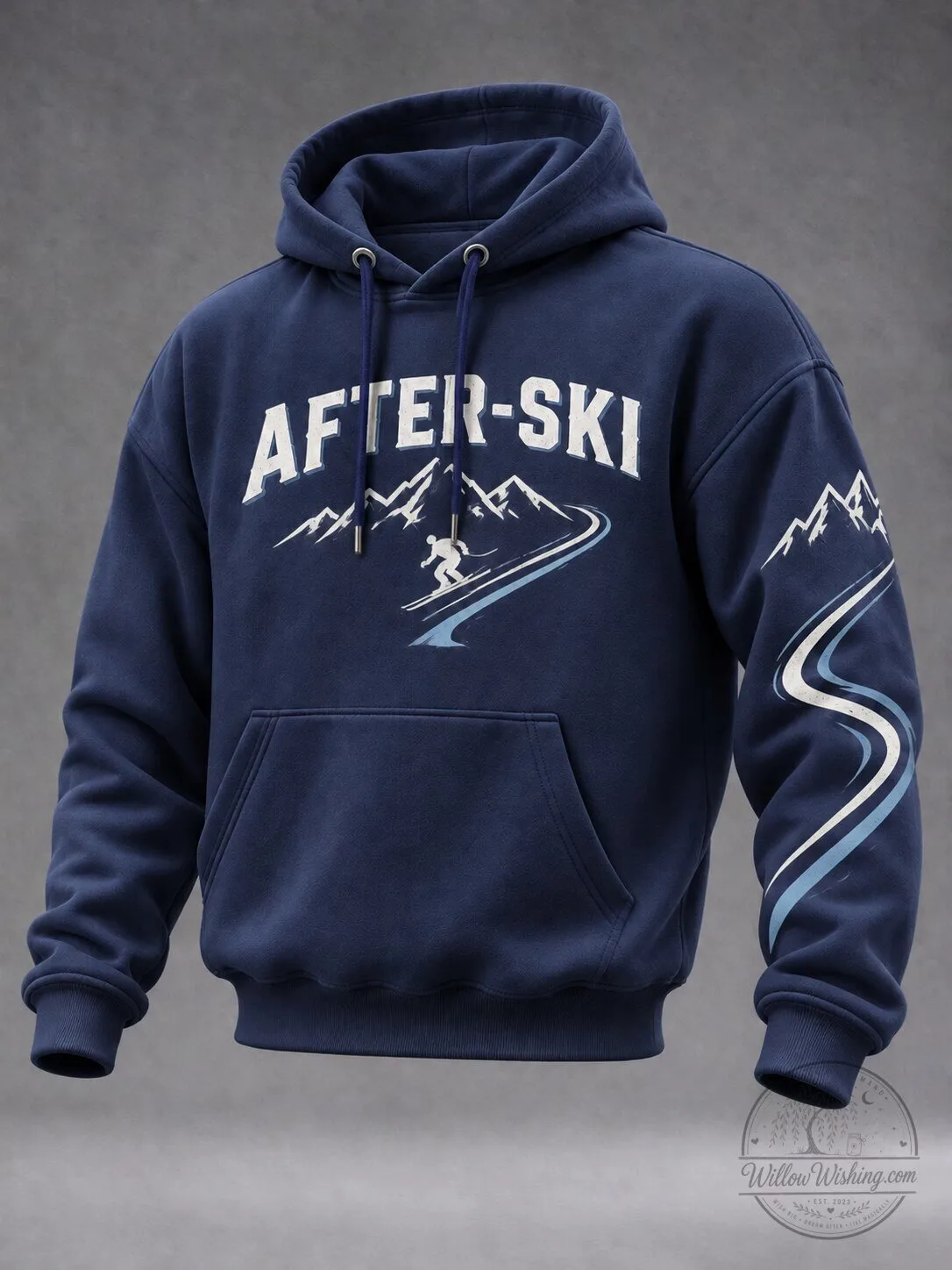 After-Ski Mountain Skier Winter Sports Pullover Hoodie 3 After-Ski Mountain Skier Winter Sports Pullover Hoodie