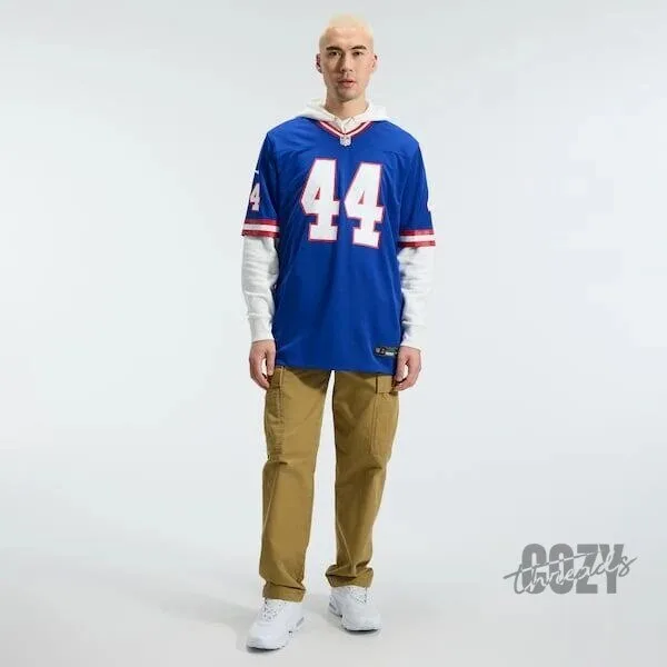 New York Giants Cam Skattebo Royal Blue American Football Jersey 14 New York Giants Cam Skattebo Royal Blue American Football Jersey