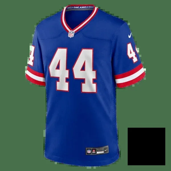 New York Giants Cam Skattebo Royal Blue American Football Jersey 16 New York Giants Cam Skattebo Royal Blue American Football Jersey