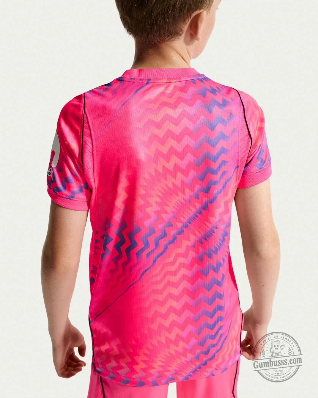 Tottenham Hotspur Goalkeeper Kids Kit Pink Soccer Jersey 5 Tottenham Hotspur Goalkeeper Kids Kit Pink Soccer Jersey