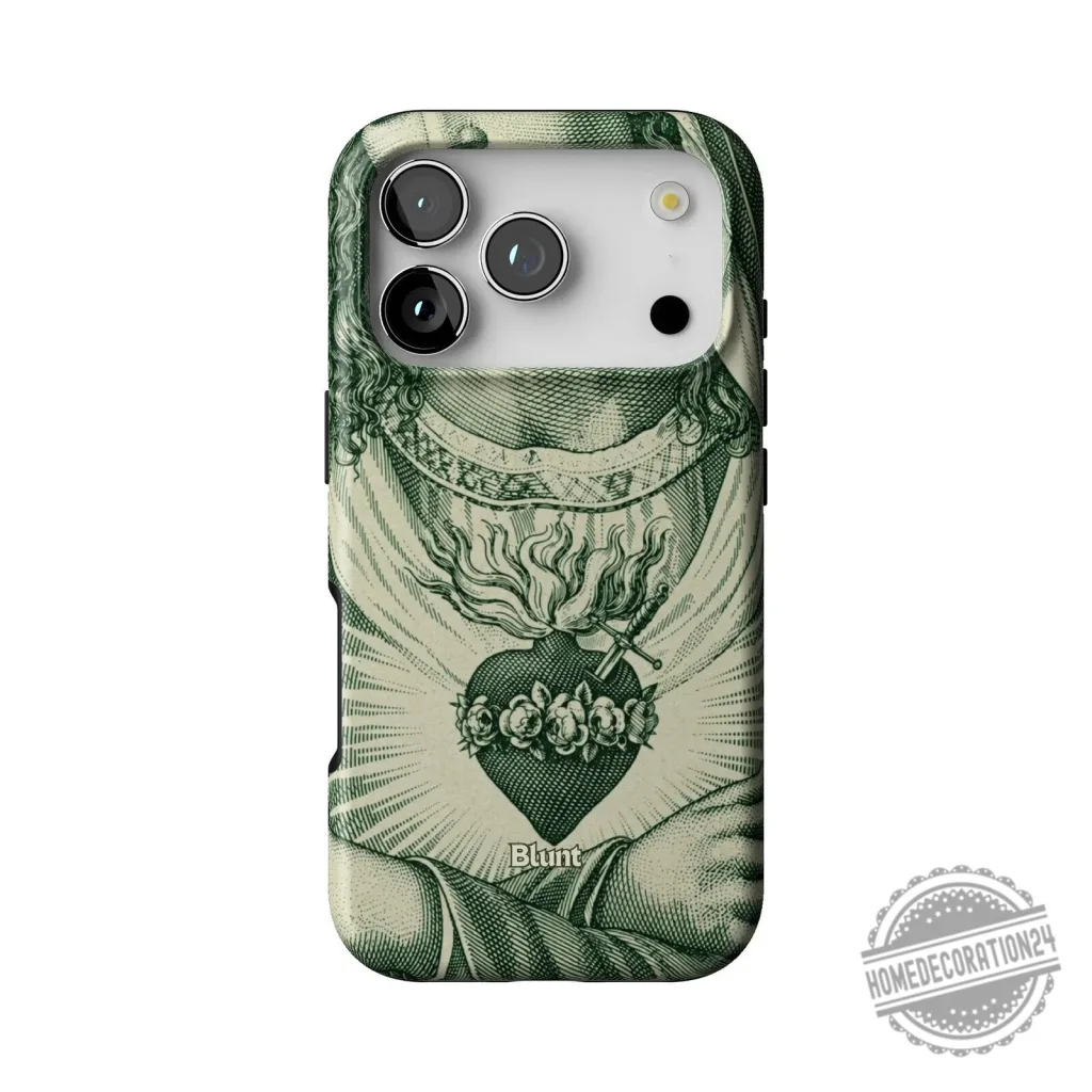 Sacred Heart of Jesus Dollar Bill Art iPhone Case for iPhone 15 Pro Max Sacred Heart of Jesus Dollar Bill Art iPhone Case for iPhone 15 Pro Max