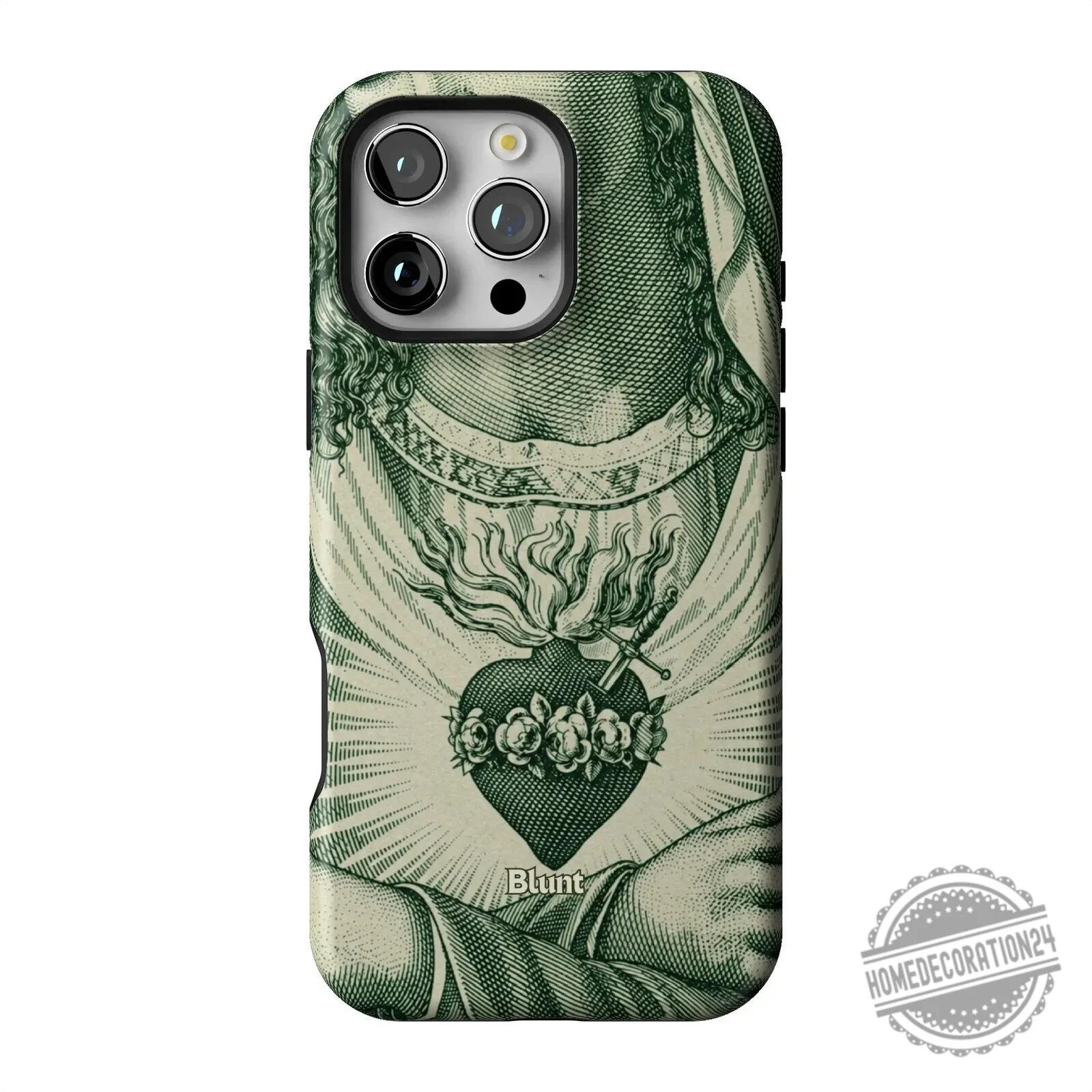 Sacred Heart of Jesus Dollar Bill Art iPhone Case for iPhone 15 Pro Max 38 Sacred Heart of Jesus Dollar Bill Art iPhone Case for iPhone 15 Pro Max