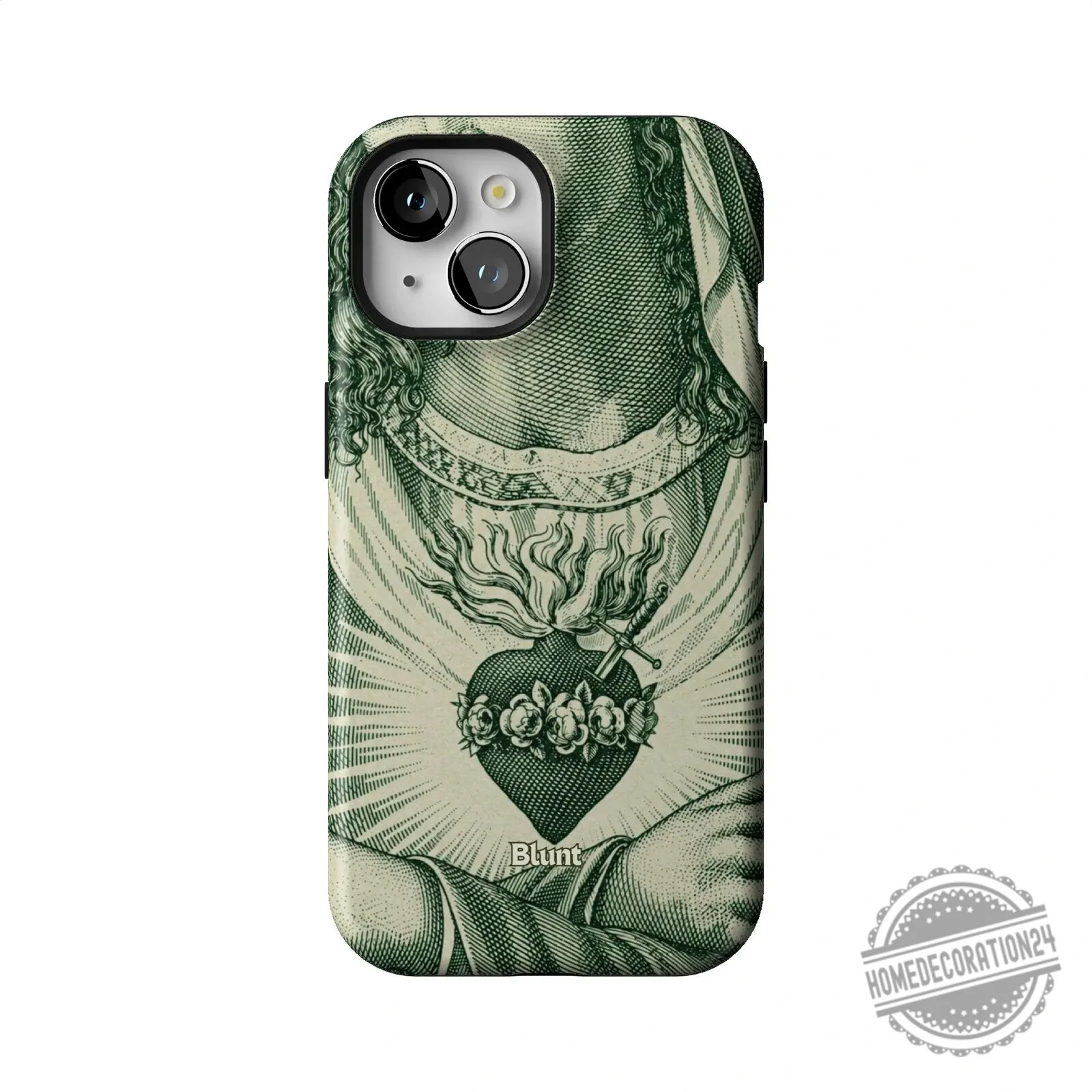 Sacred Heart of Jesus Dollar Bill Art iPhone Case for iPhone 15 Pro Max 41 Sacred Heart of Jesus Dollar Bill Art iPhone Case for iPhone 15 Pro Max