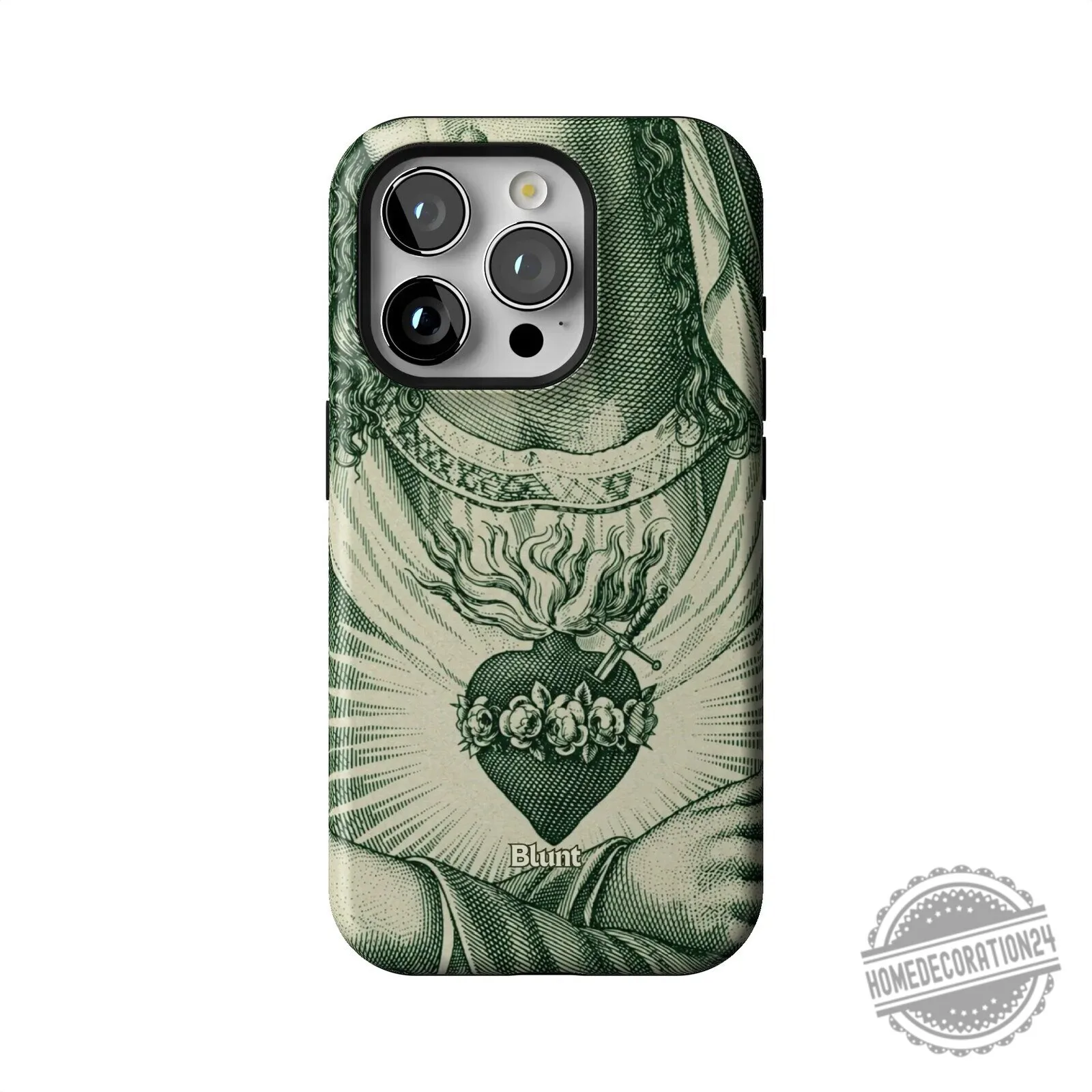 Sacred Heart of Jesus Dollar Bill Art iPhone Case for iPhone 15 Pro Max 42 Sacred Heart of Jesus Dollar Bill Art iPhone Case for iPhone 15 Pro Max