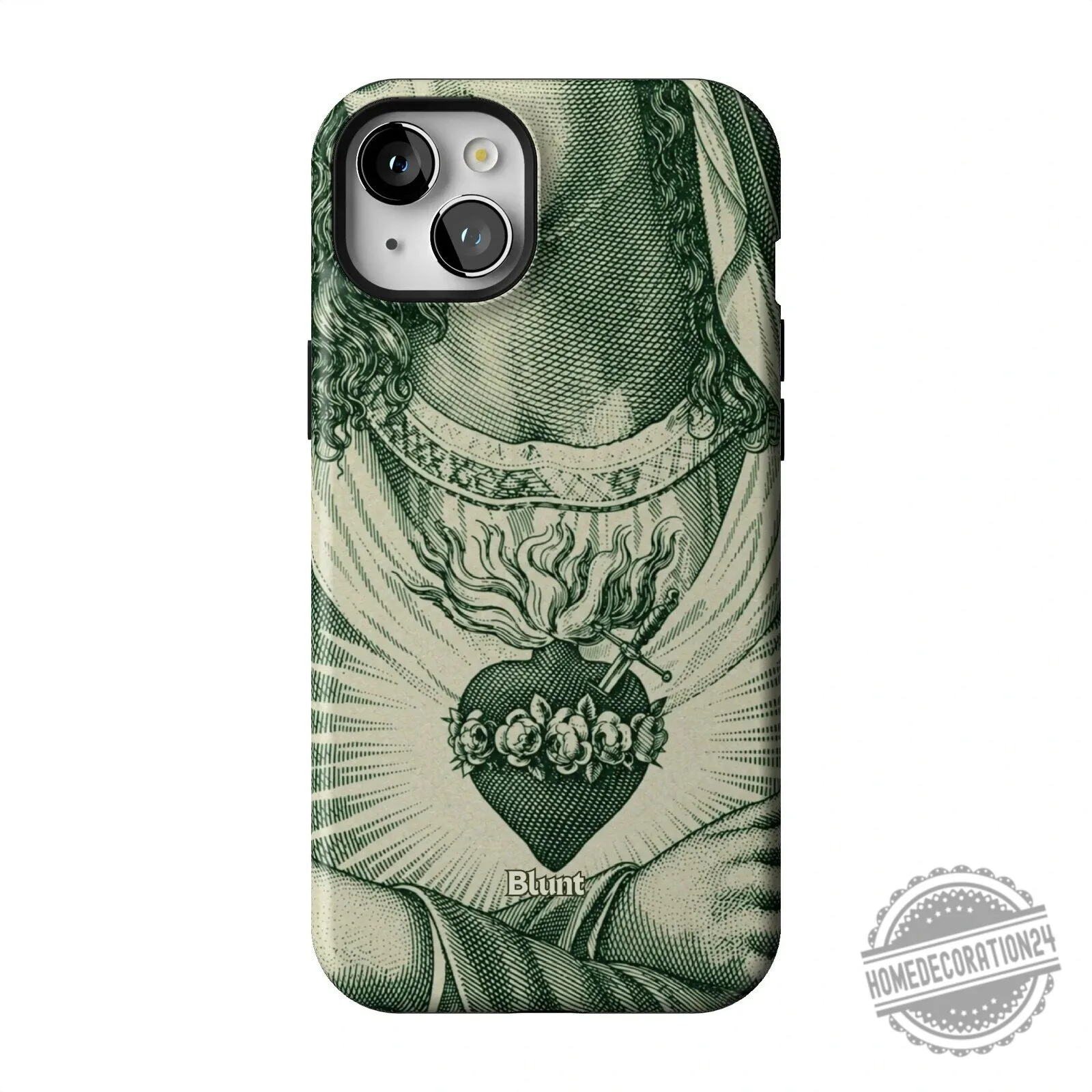 Sacred Heart of Jesus Dollar Bill Art iPhone Case for iPhone 15 Pro Max 44 Sacred Heart of Jesus Dollar Bill Art iPhone Case for iPhone 15 Pro Max