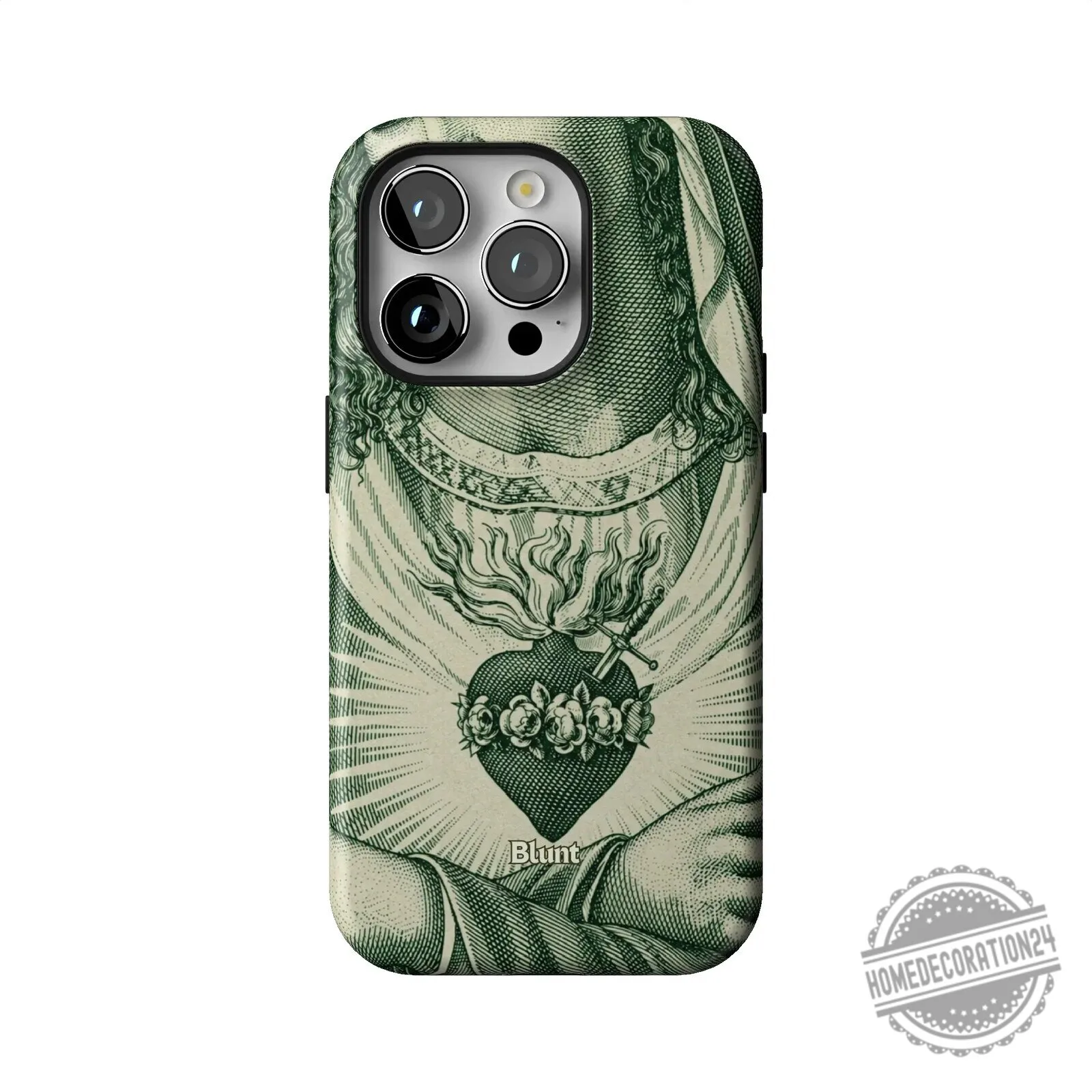 Sacred Heart of Jesus Dollar Bill Art iPhone Case for iPhone 15 Pro Max 46 Sacred Heart of Jesus Dollar Bill Art iPhone Case for iPhone 15 Pro Max