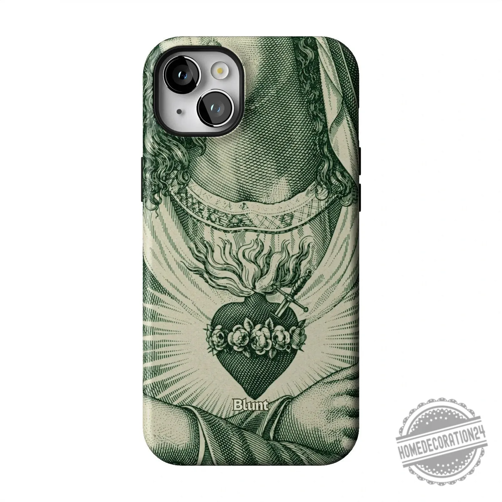 Sacred Heart of Jesus Dollar Bill Art iPhone Case for iPhone 15 Pro Max 48 Sacred Heart of Jesus Dollar Bill Art iPhone Case for iPhone 15 Pro Max