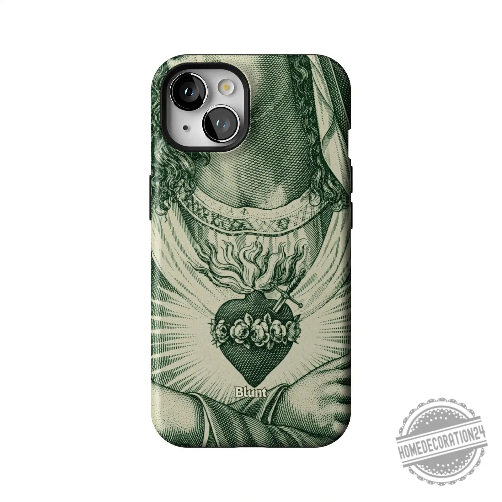 Sacred Heart of Jesus Dollar Bill Art iPhone Case for iPhone 15 Pro Max 49 Sacred Heart of Jesus Dollar Bill Art iPhone Case for iPhone 15 Pro Max