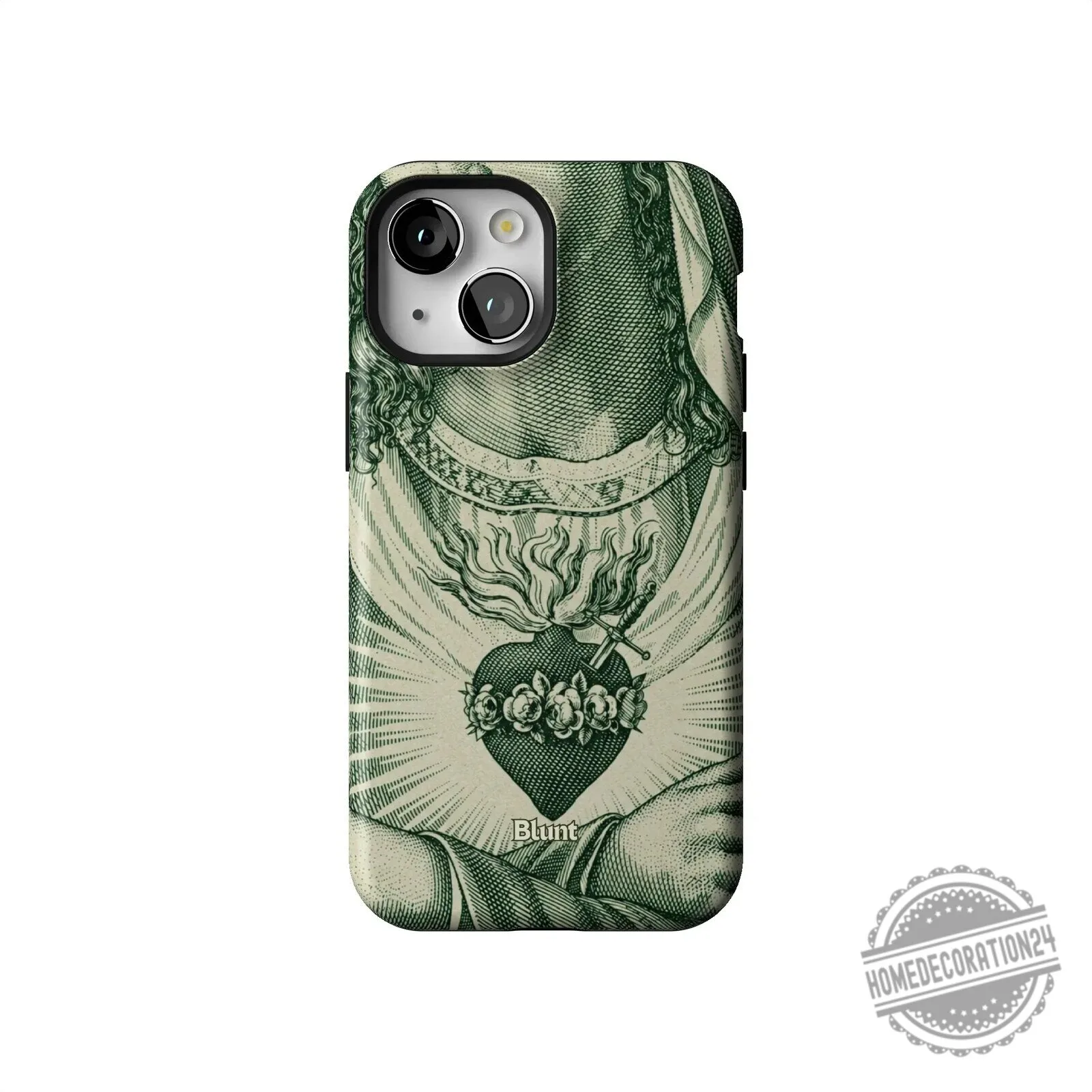Sacred Heart of Jesus Dollar Bill Art iPhone Case for iPhone 15 Pro Max 52 Sacred Heart of Jesus Dollar Bill Art iPhone Case for iPhone 15 Pro Max