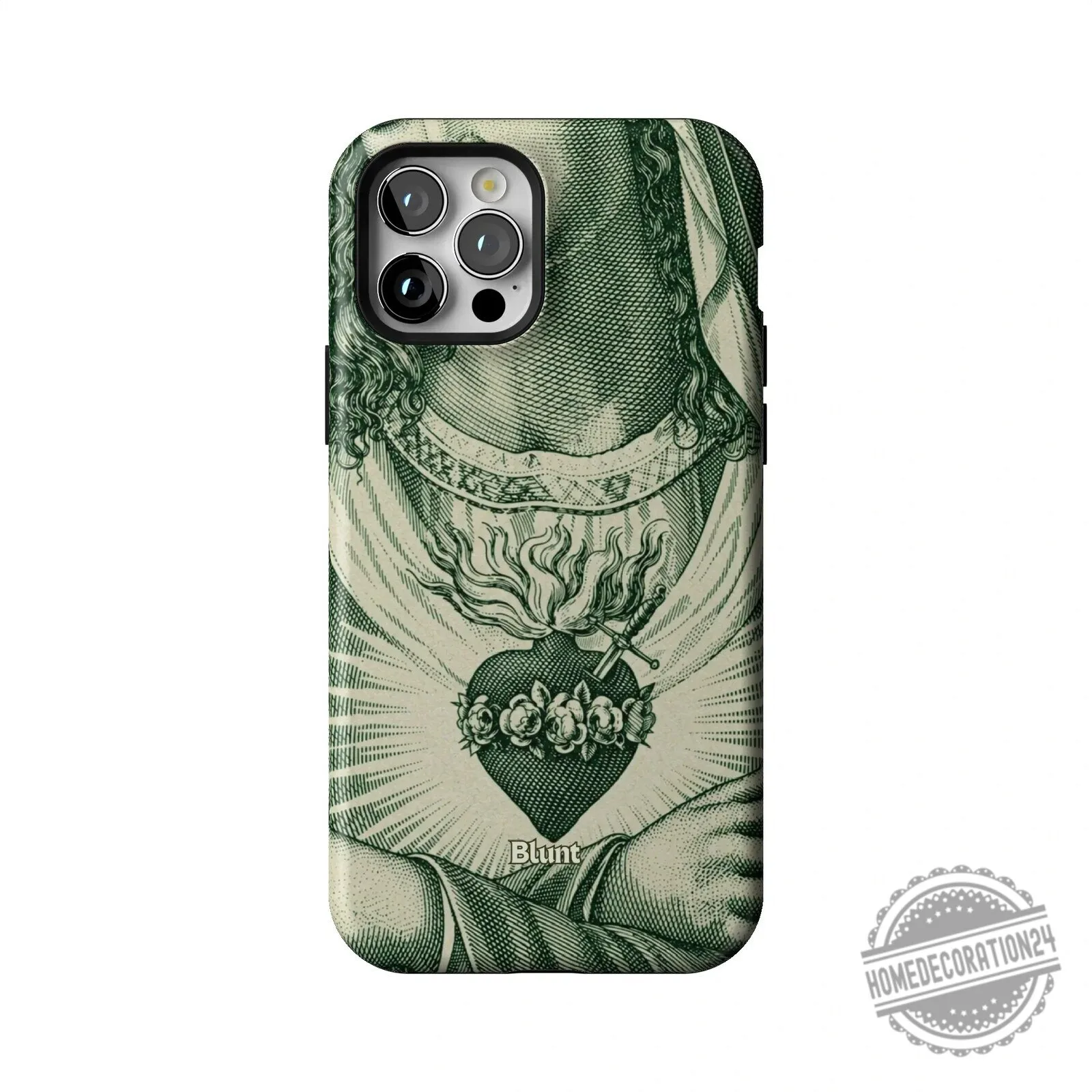 Sacred Heart of Jesus Dollar Bill Art iPhone Case for iPhone 15 Pro Max 54 Sacred Heart of Jesus Dollar Bill Art iPhone Case for iPhone 15 Pro Max